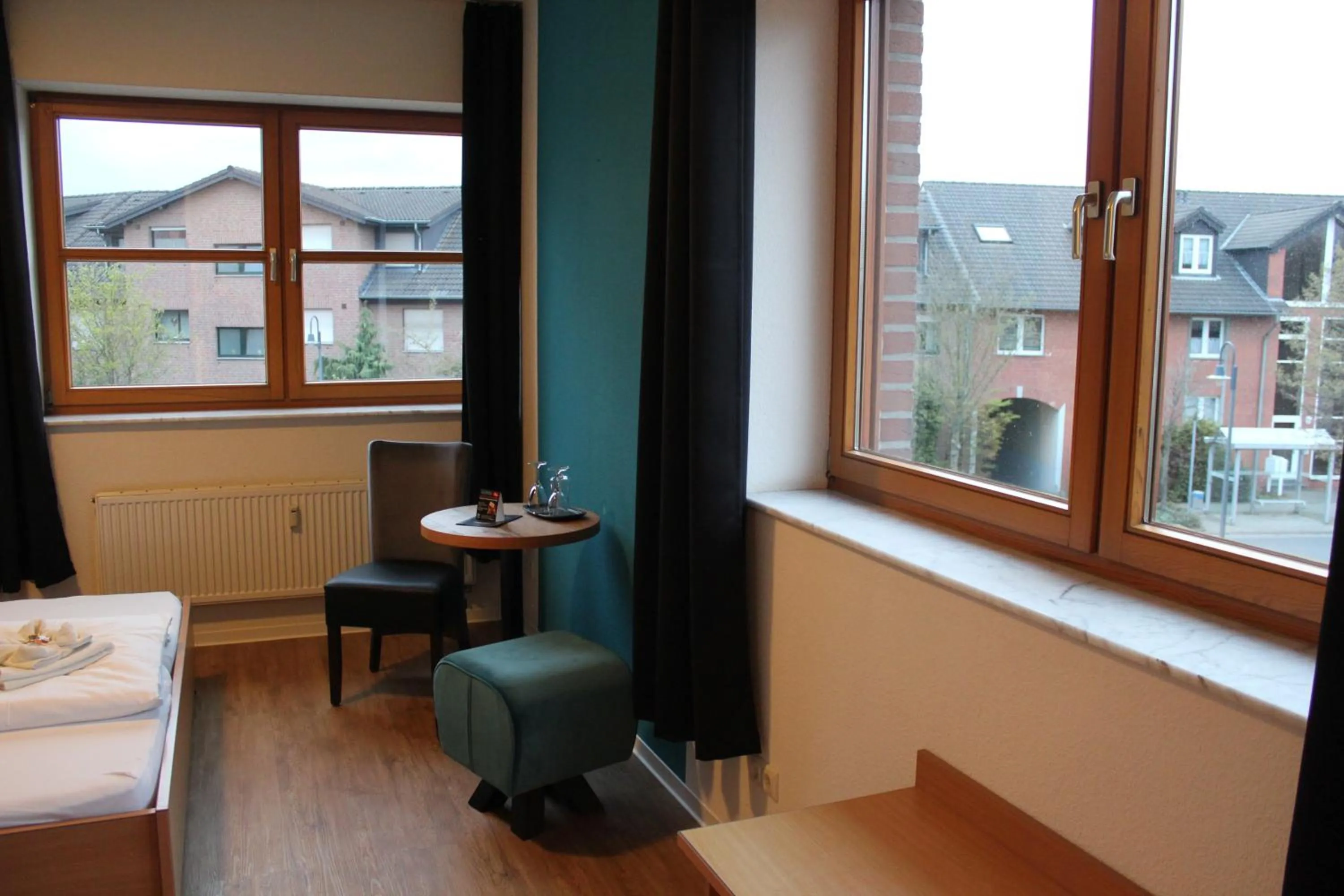 Seating area in Olympia Hotel & Restaurant