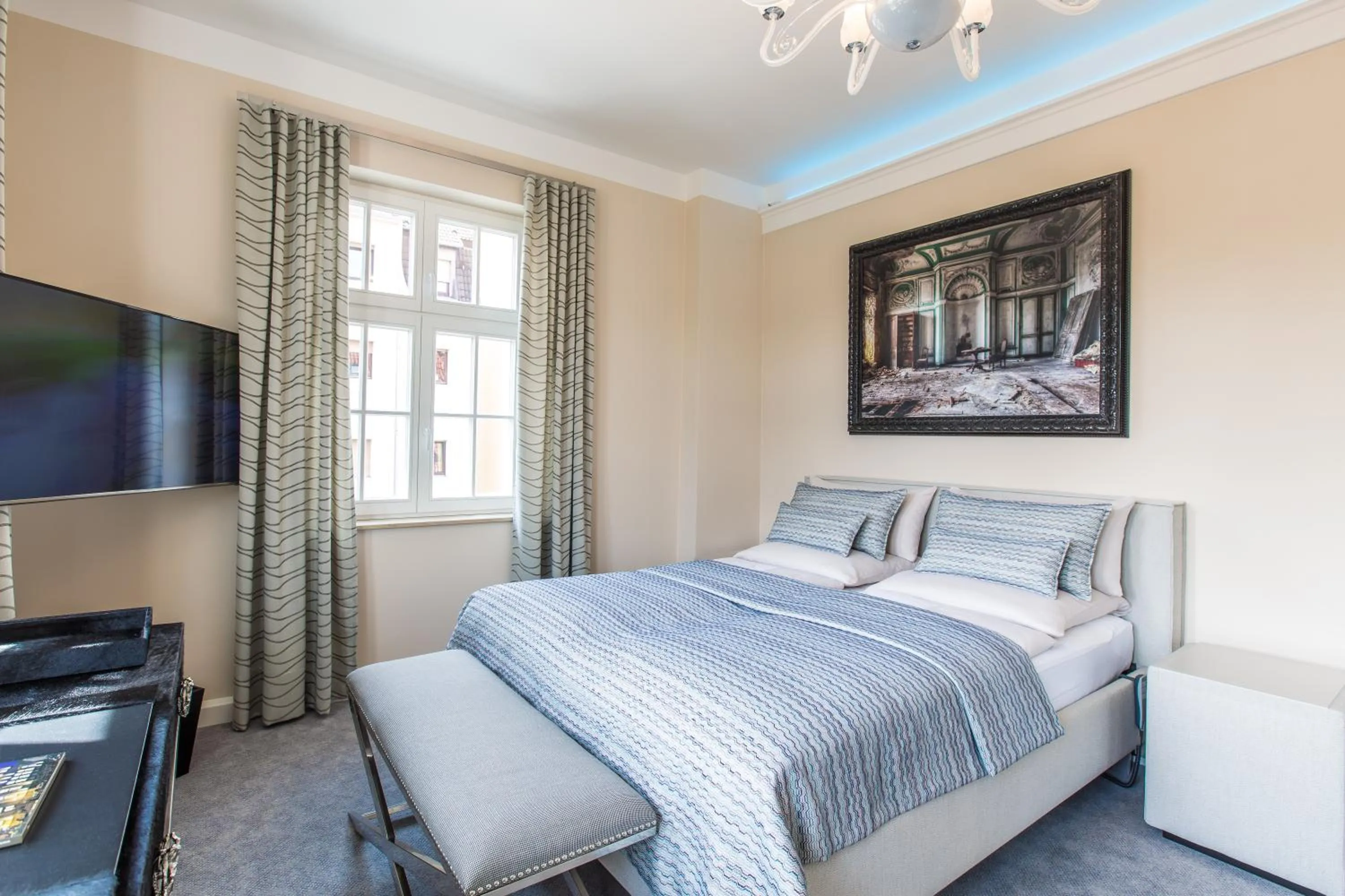 Bedroom, Bed in Adelhoff