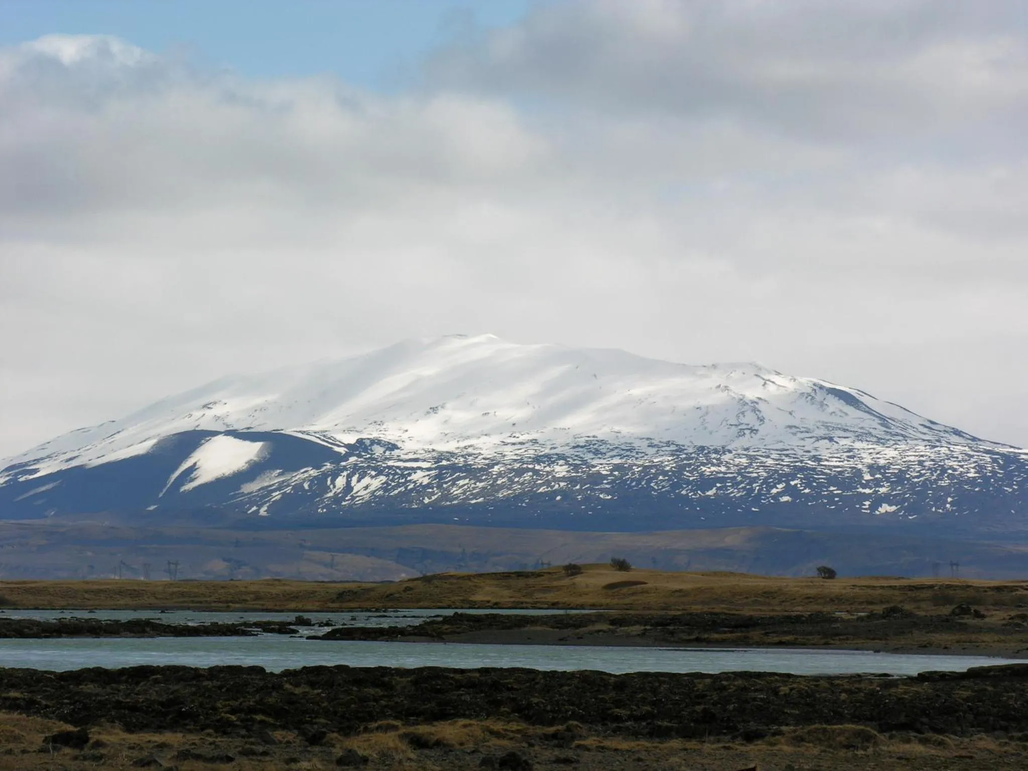 Landmark view in Borgarbæli