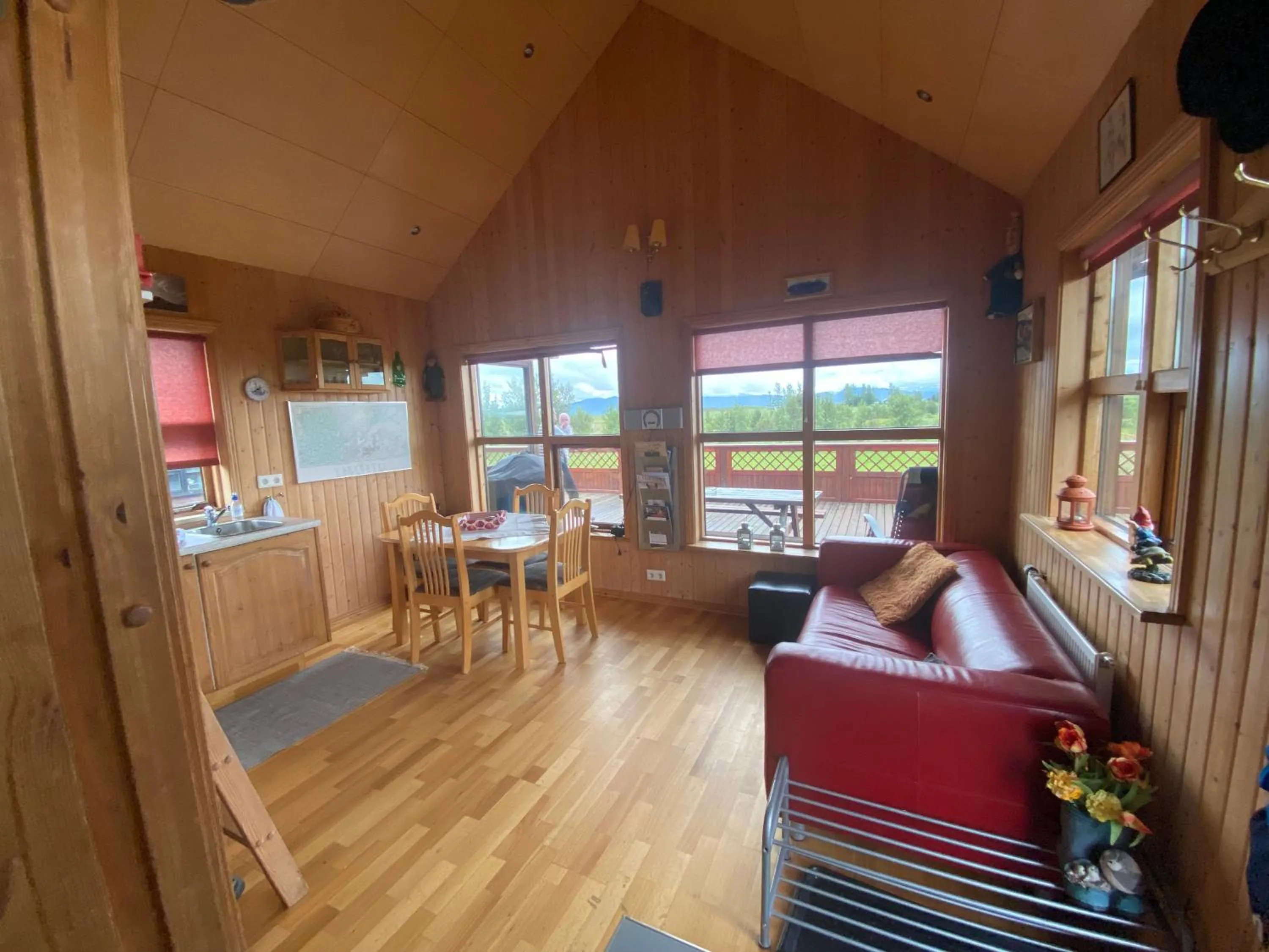 Living room in Borgarbæli