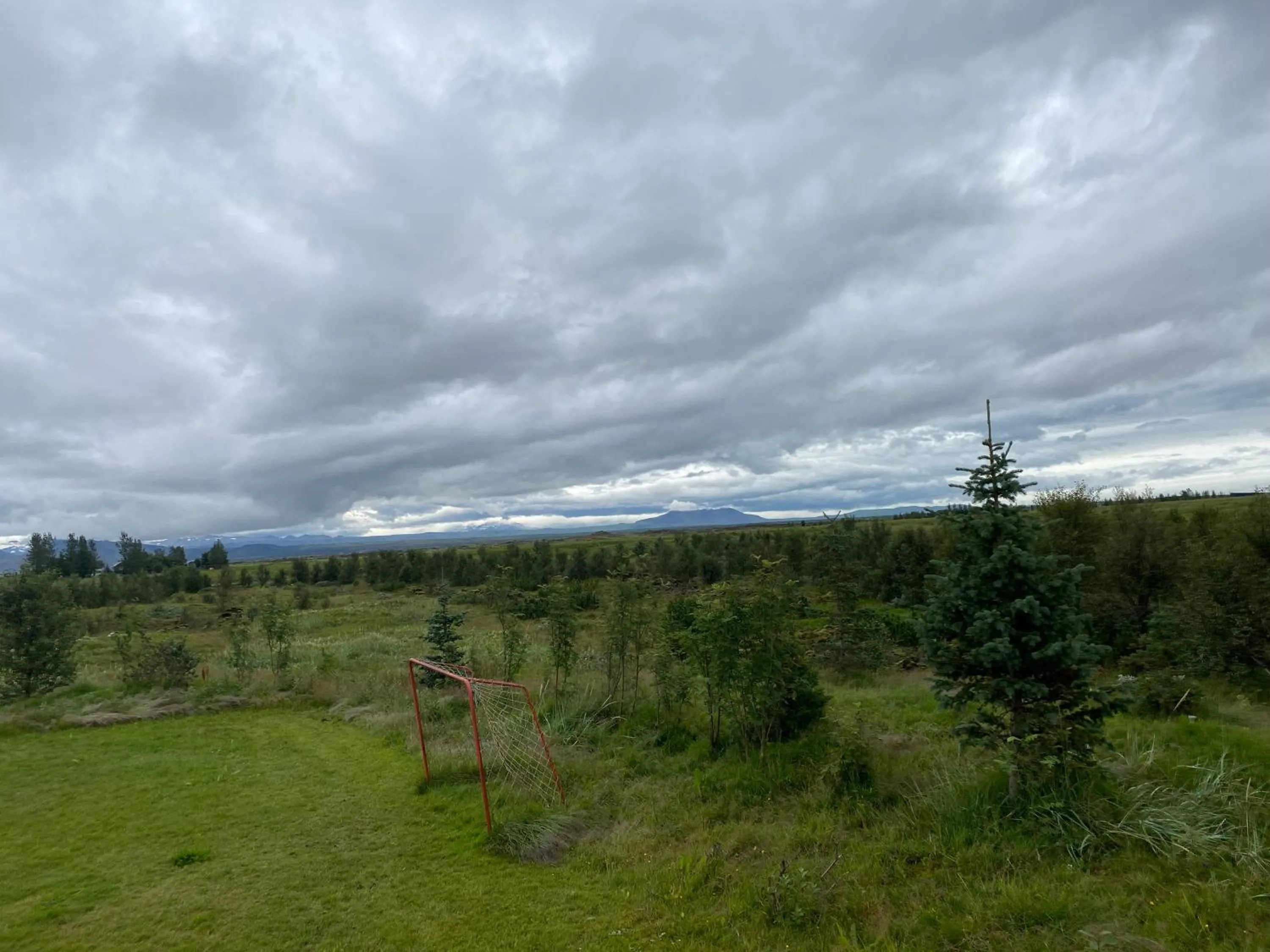 Natural landscape in Borgarbæli