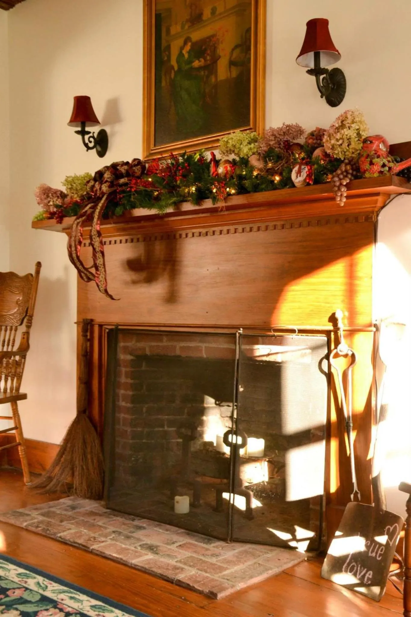 Winter in Timber Post Bed & Breakfast