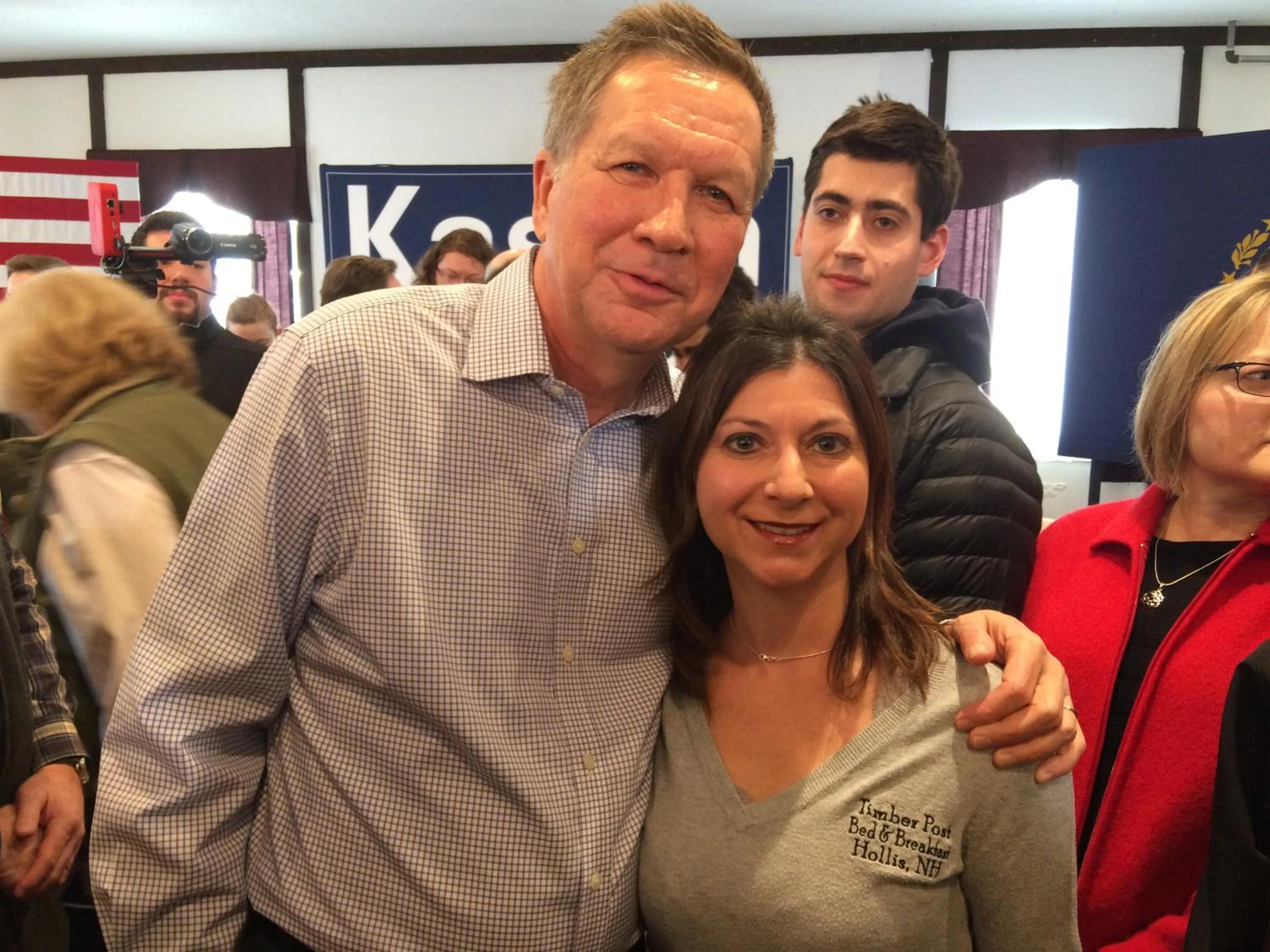 People in Timber Post Bed & Breakfast