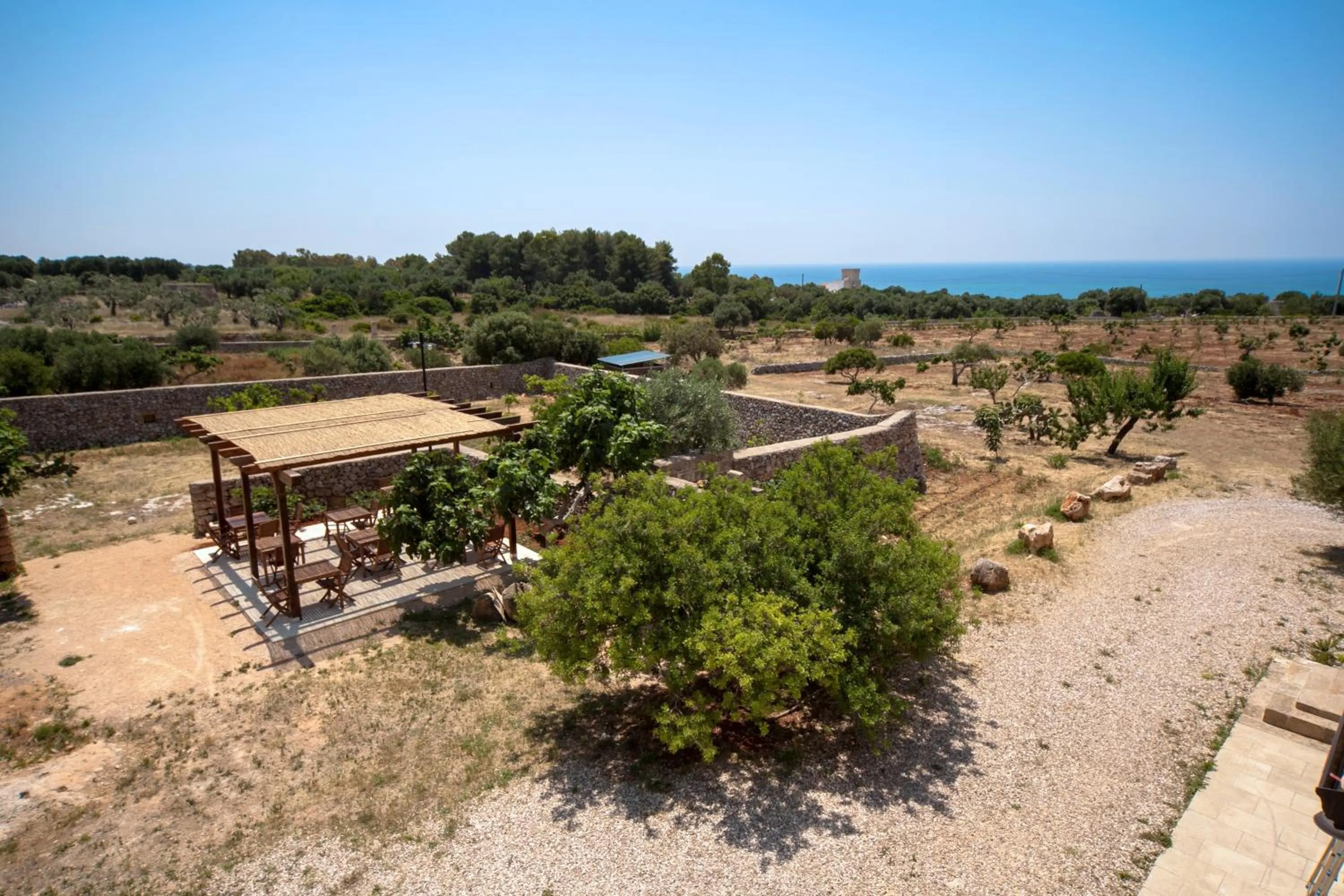 Patio in Antica Masseria Ficazzana - Tenuta