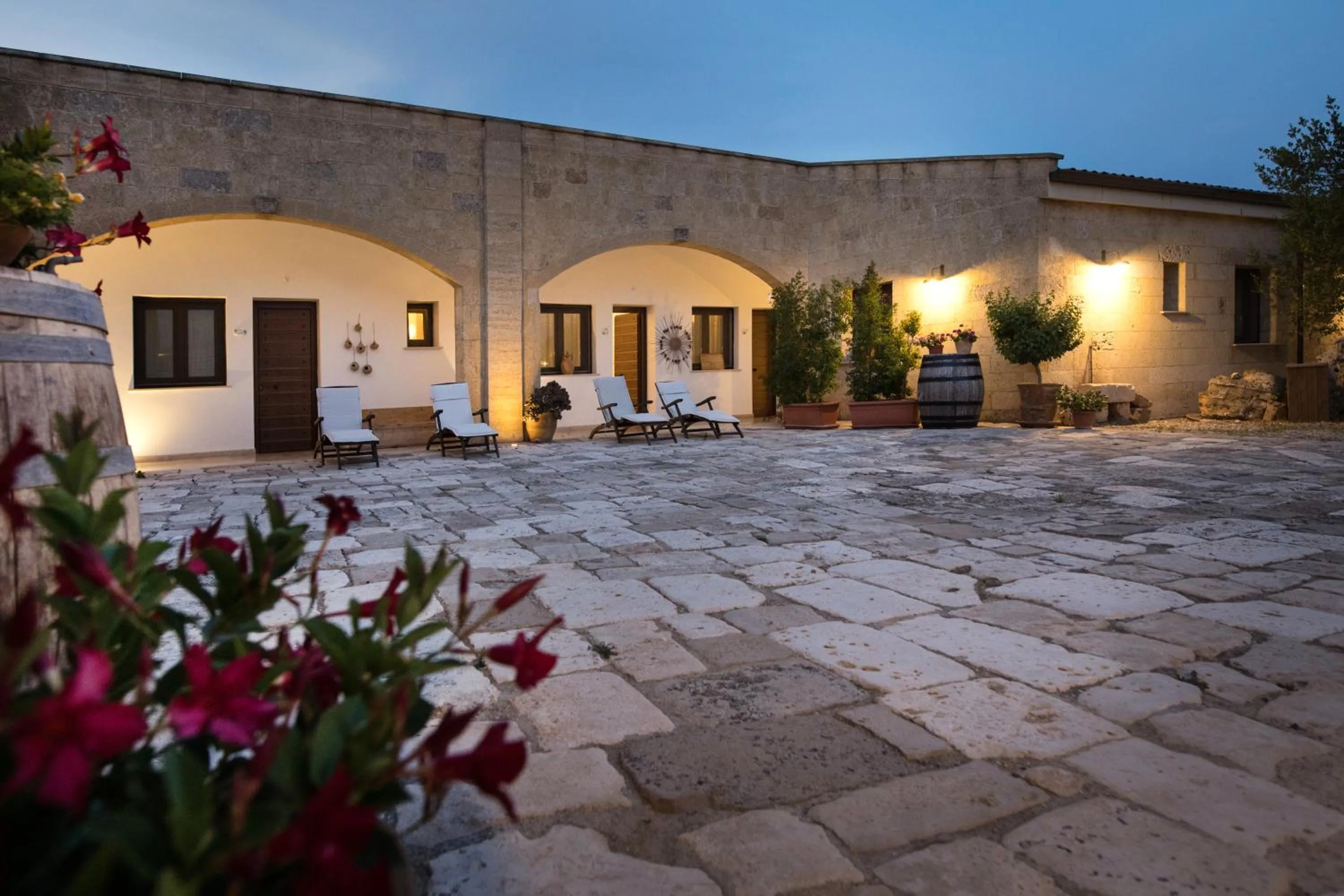 Patio in Antica Masseria Ficazzana - Tenuta
