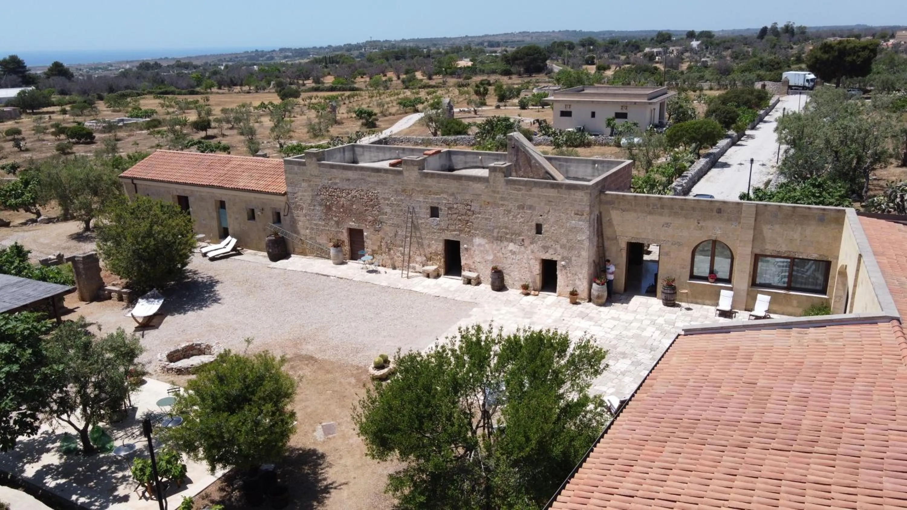 Bird's eye view in Antica Masseria Ficazzana - Tenuta