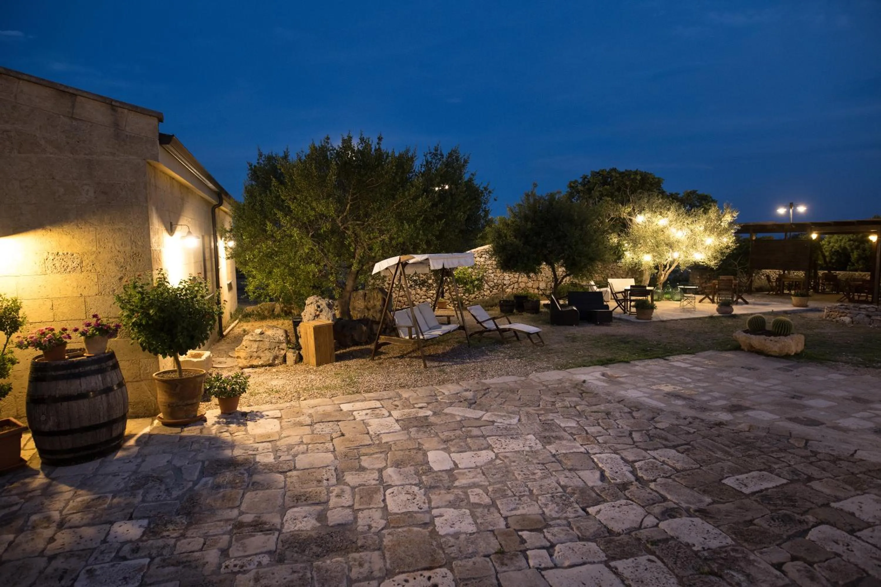 Patio in Antica Masseria Ficazzana - Tenuta