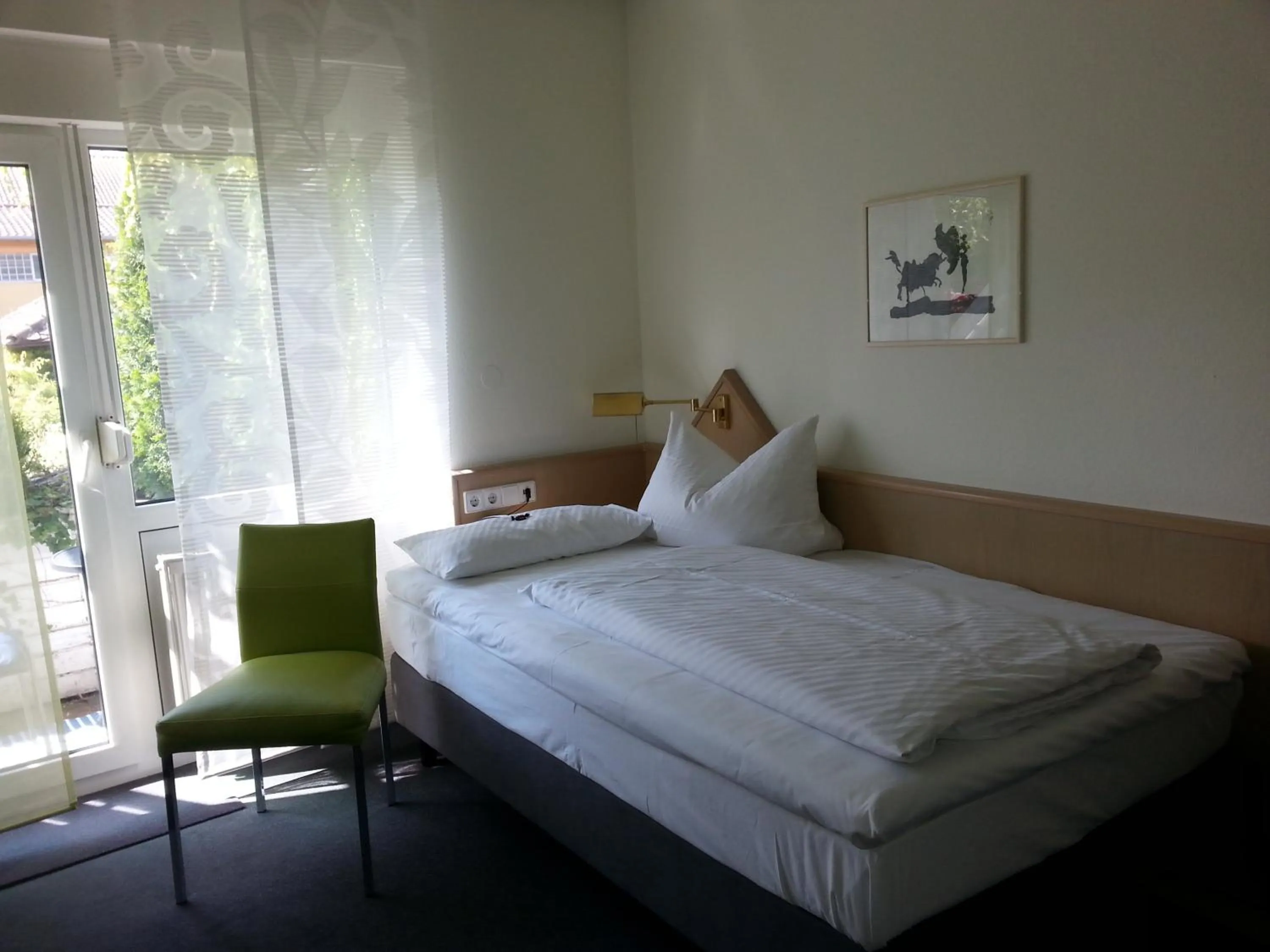 Bed in Hotel Garni Sand