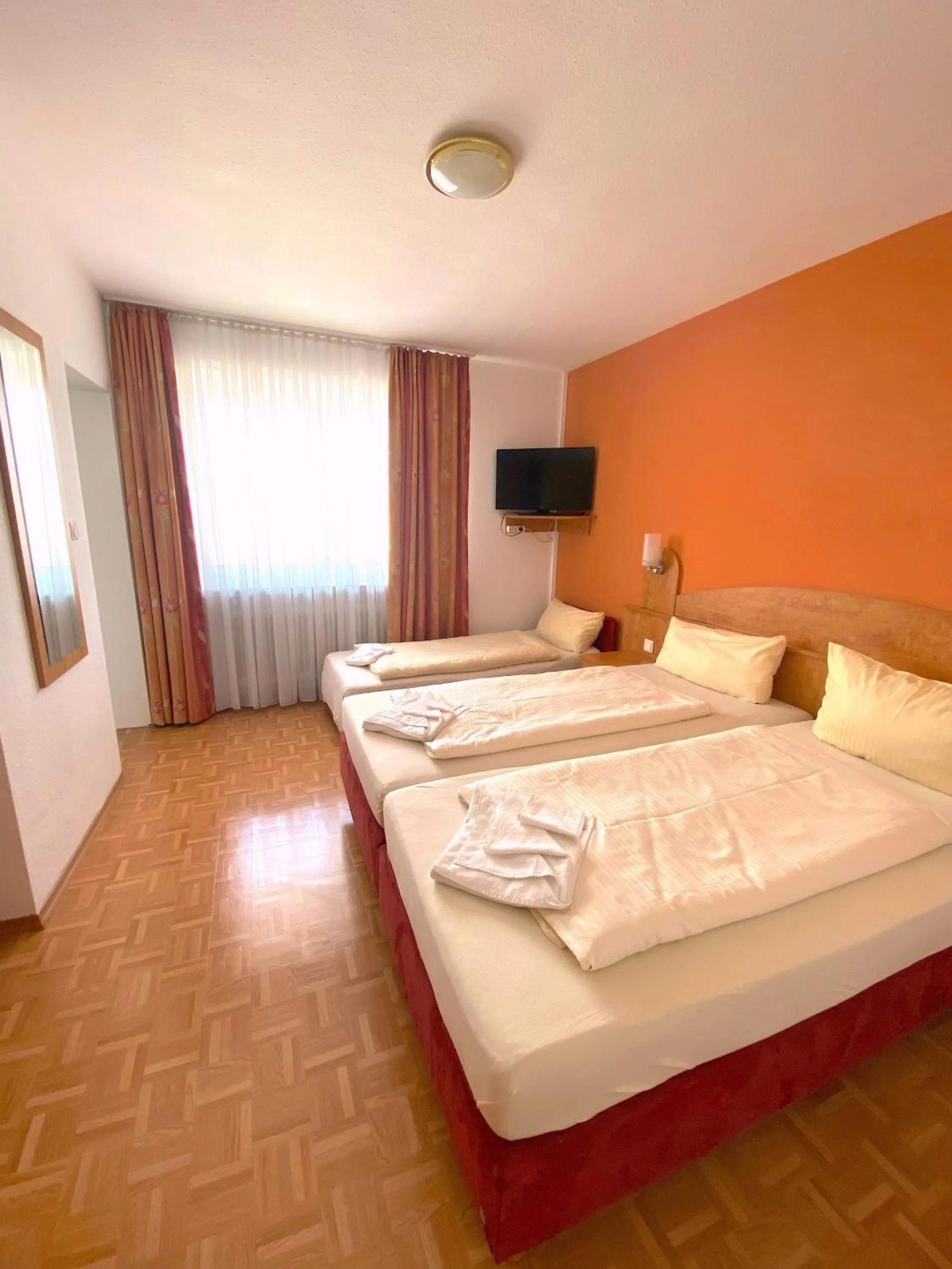 Photo of the whole room, Bed in Hotel Gasthof Rose