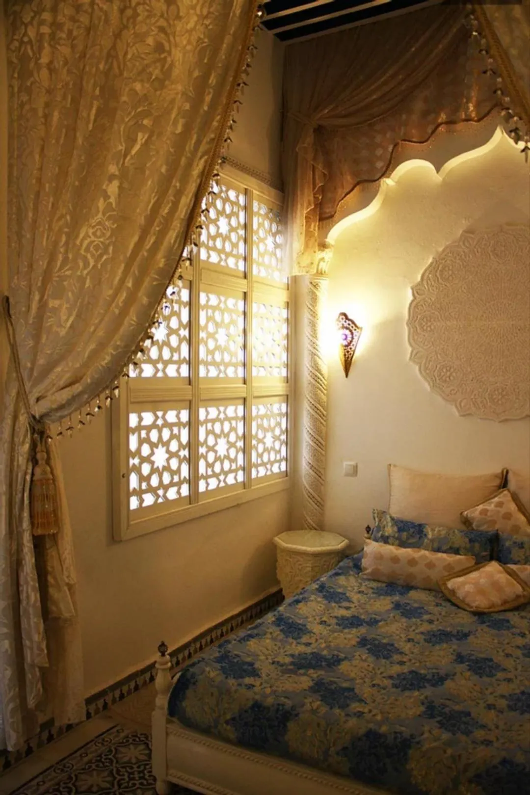 Bed in Riad Dar Arsama