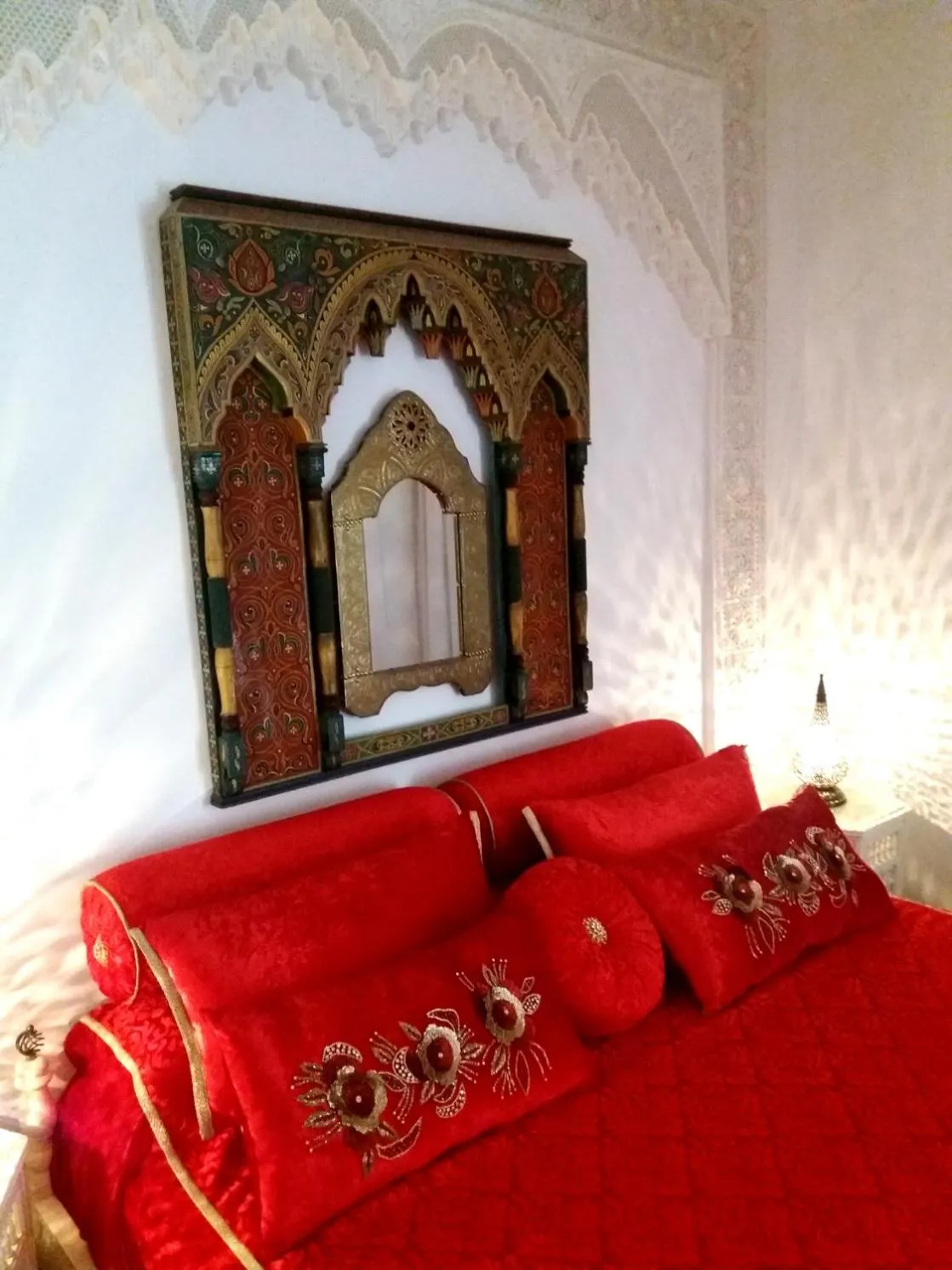 Bed in Riad Dar Arsama