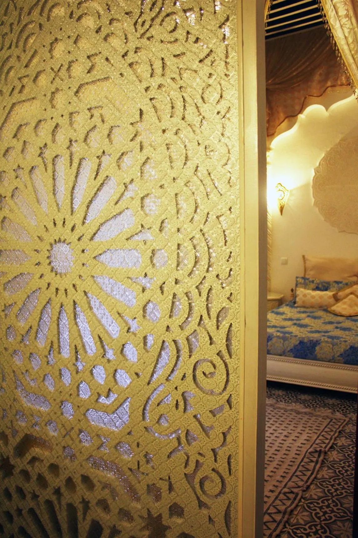 Bed in Riad Dar Arsama