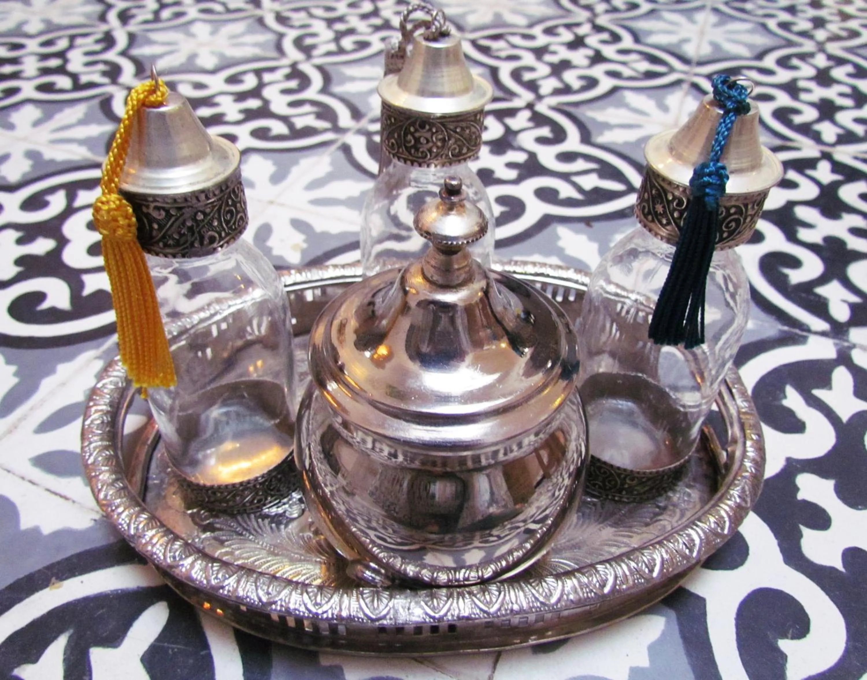 Decorative detail in Riad Dar Arsama