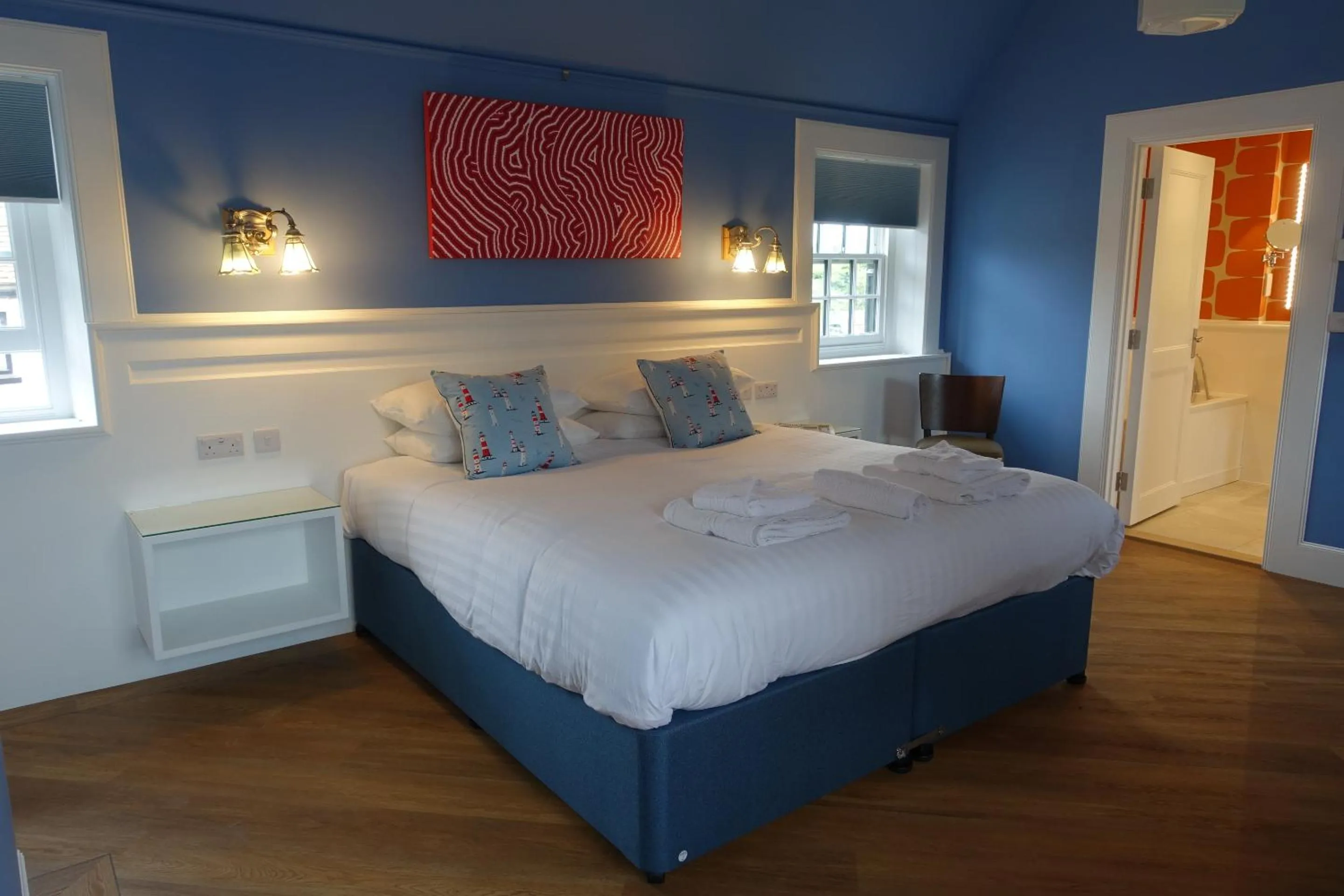 Bedroom, Bed in One Holyrood Hotel & Cafe