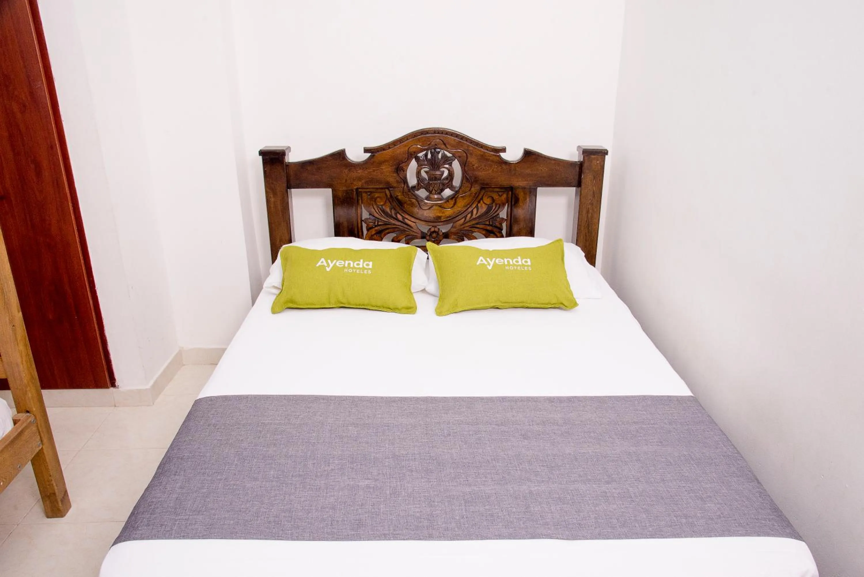 Bed in Hotel Coral Santa Marta