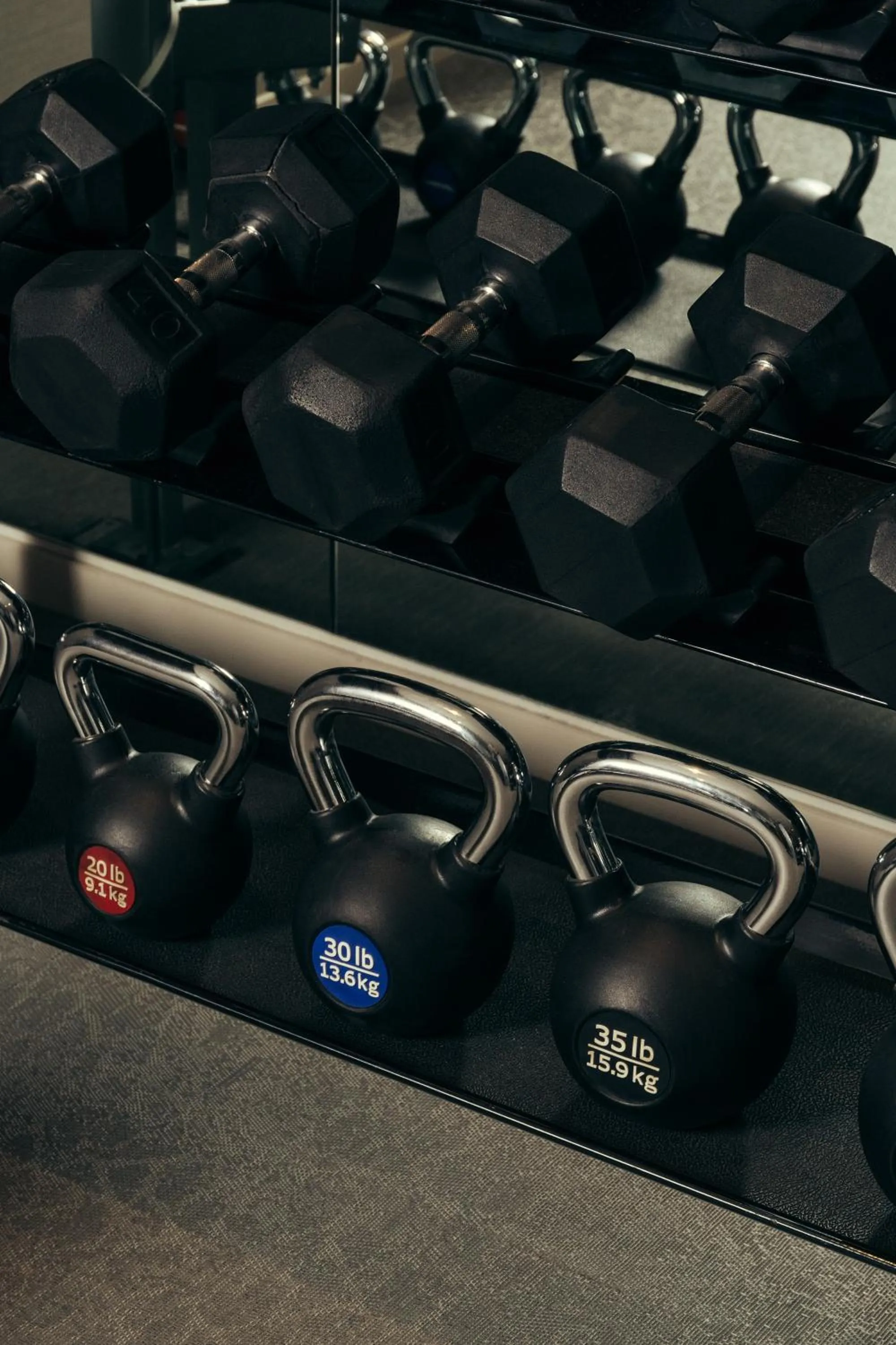 Fitness centre/facilities in Park Terrace Hotel