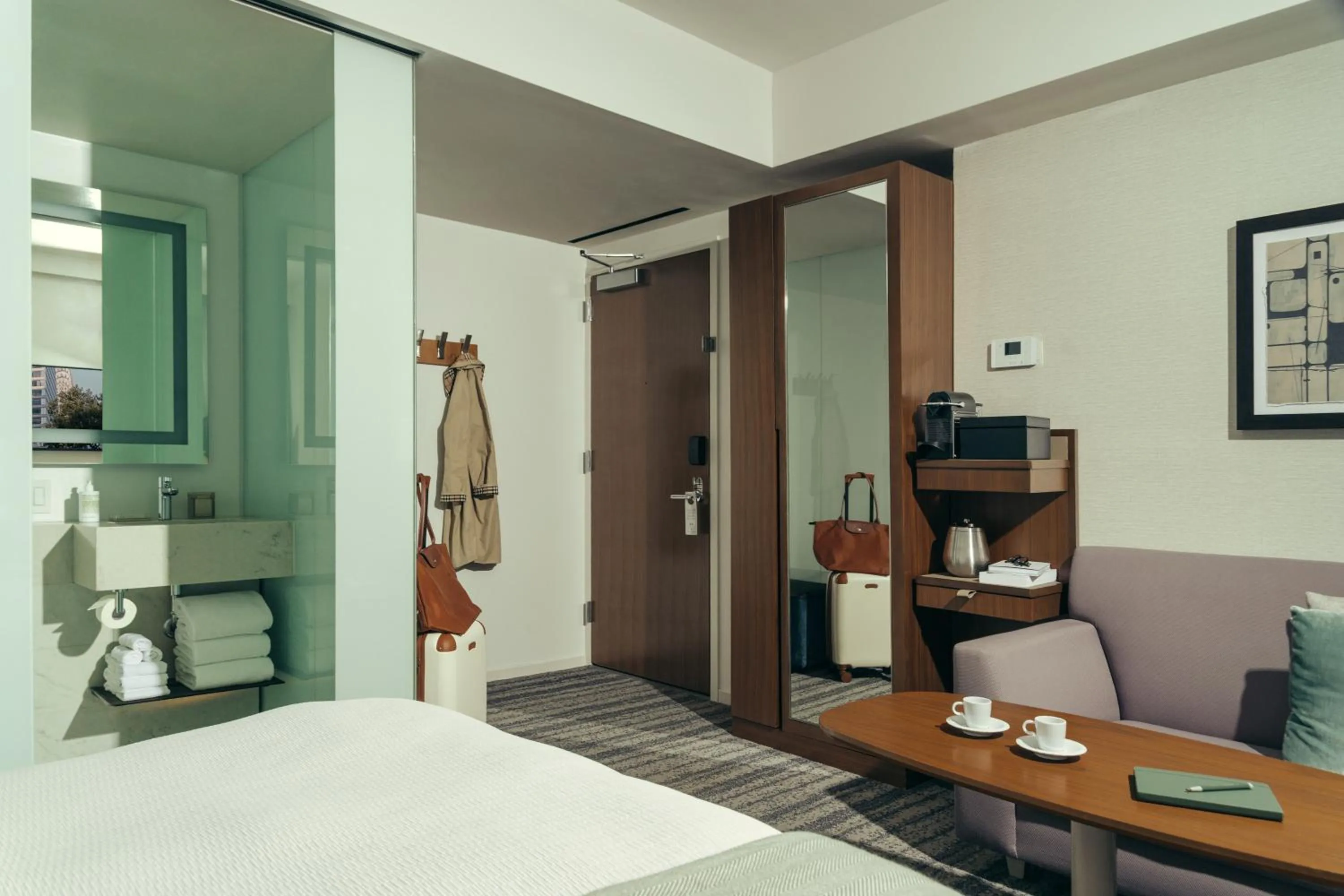 Bed in Park Terrace Hotel