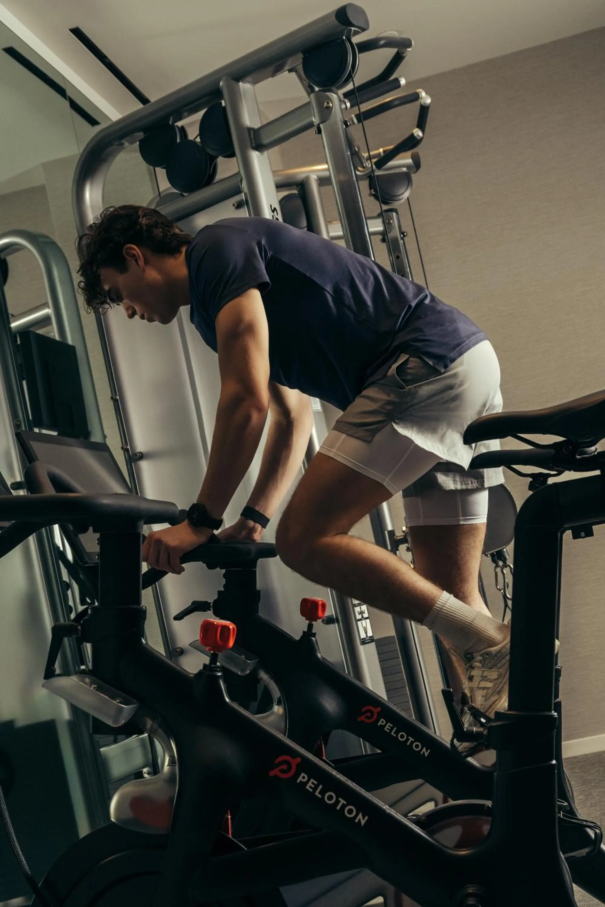 Fitness centre/facilities in Park Terrace Hotel