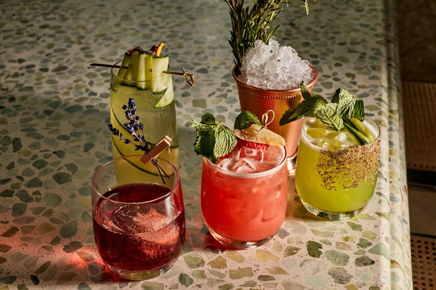 Alcoholic drinks in Park Terrace Hotel