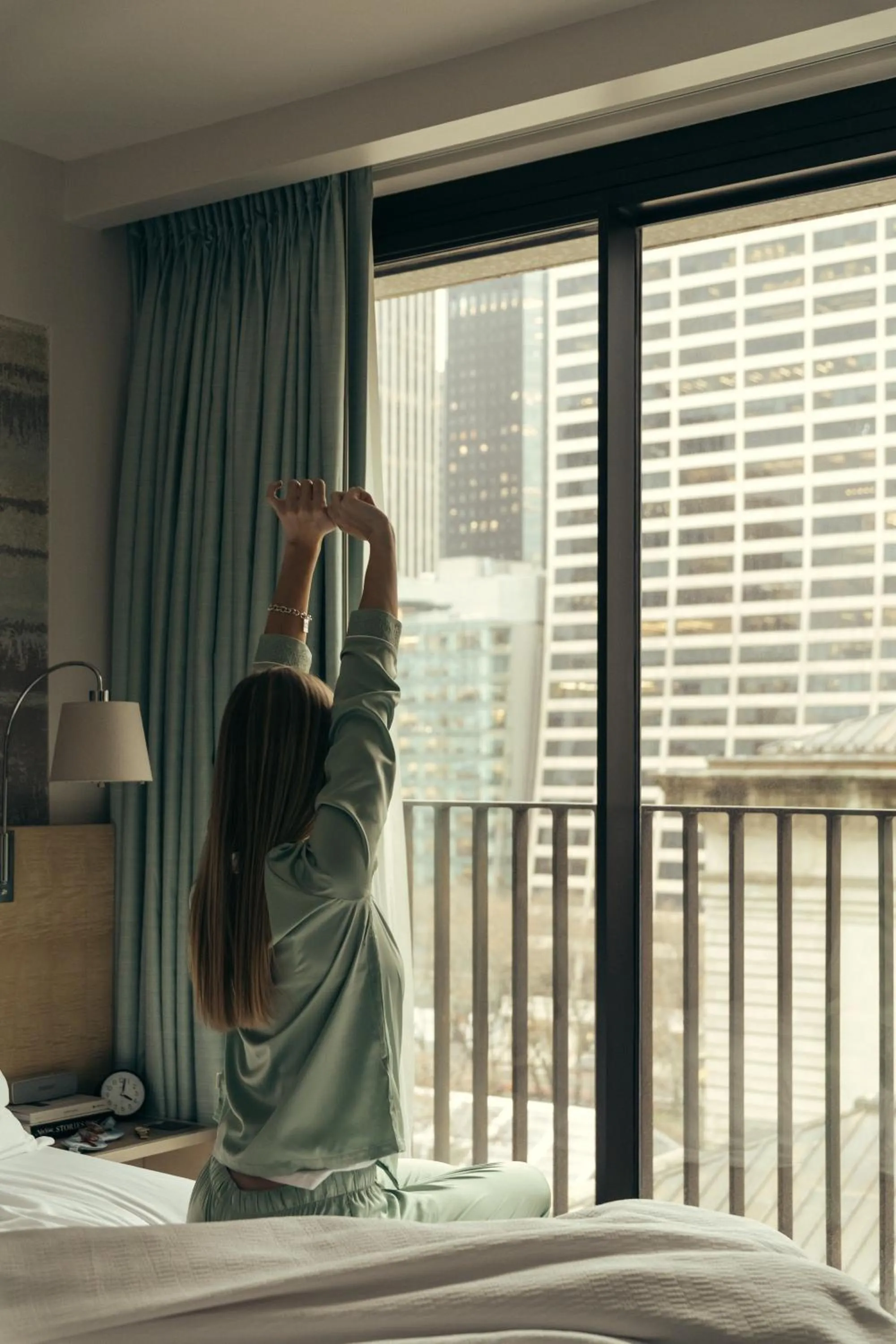 View (from property/room), Bed in Park Terrace Hotel