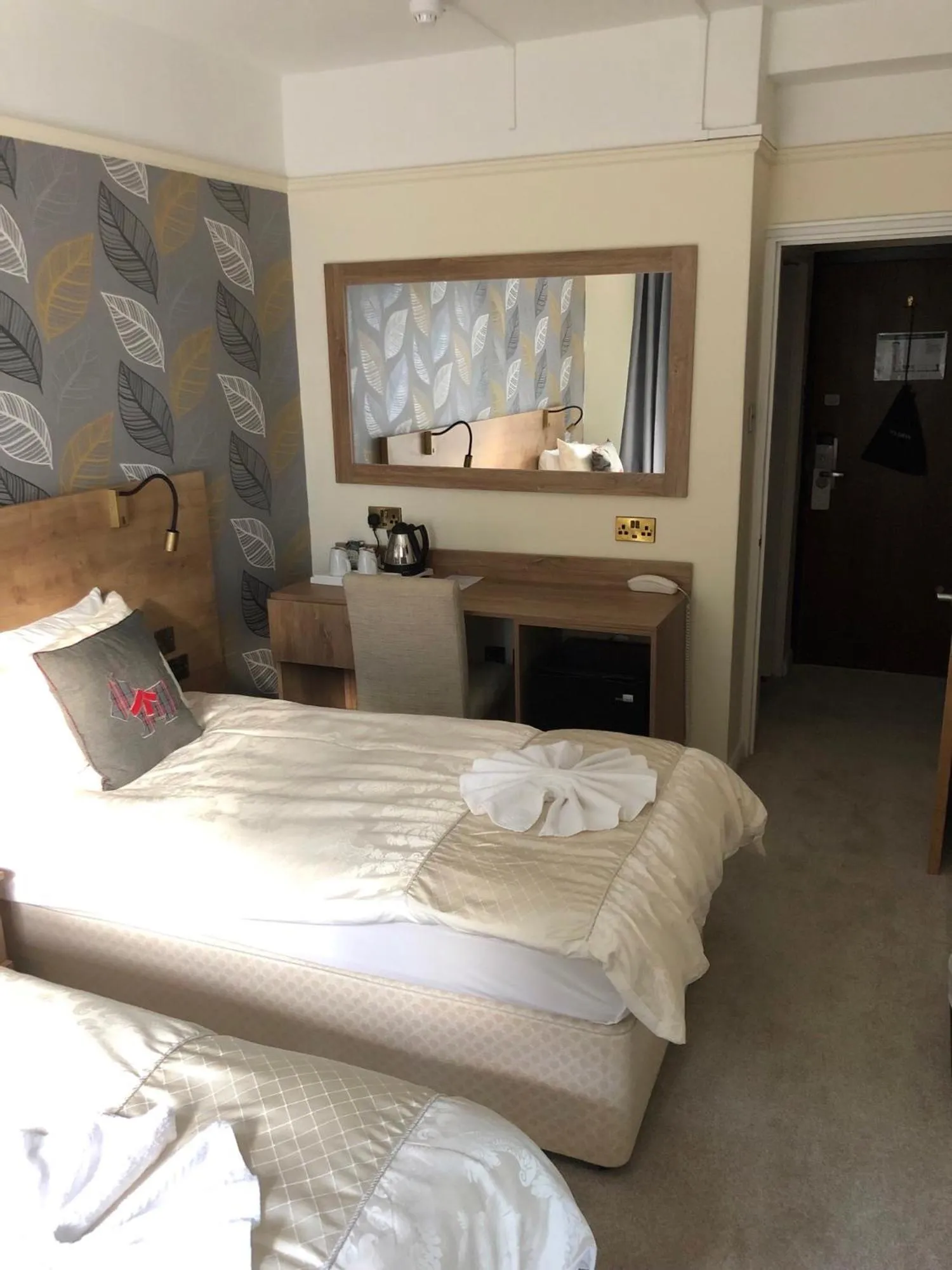 Bedroom, Bed in Vincent House London Residence