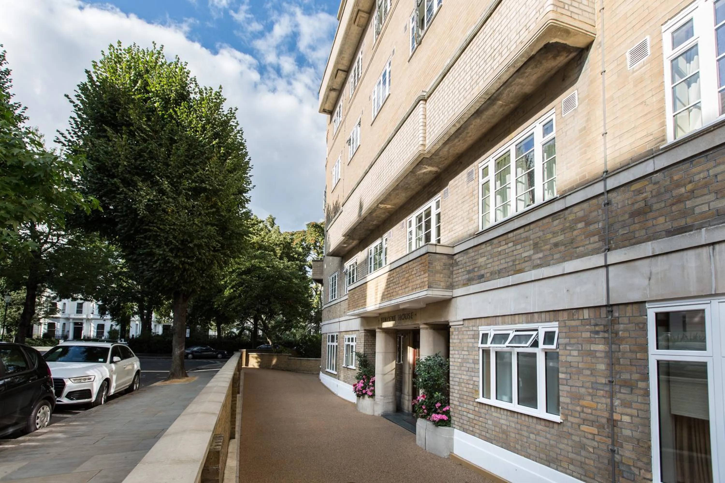 Property building in Vincent House London Residence
