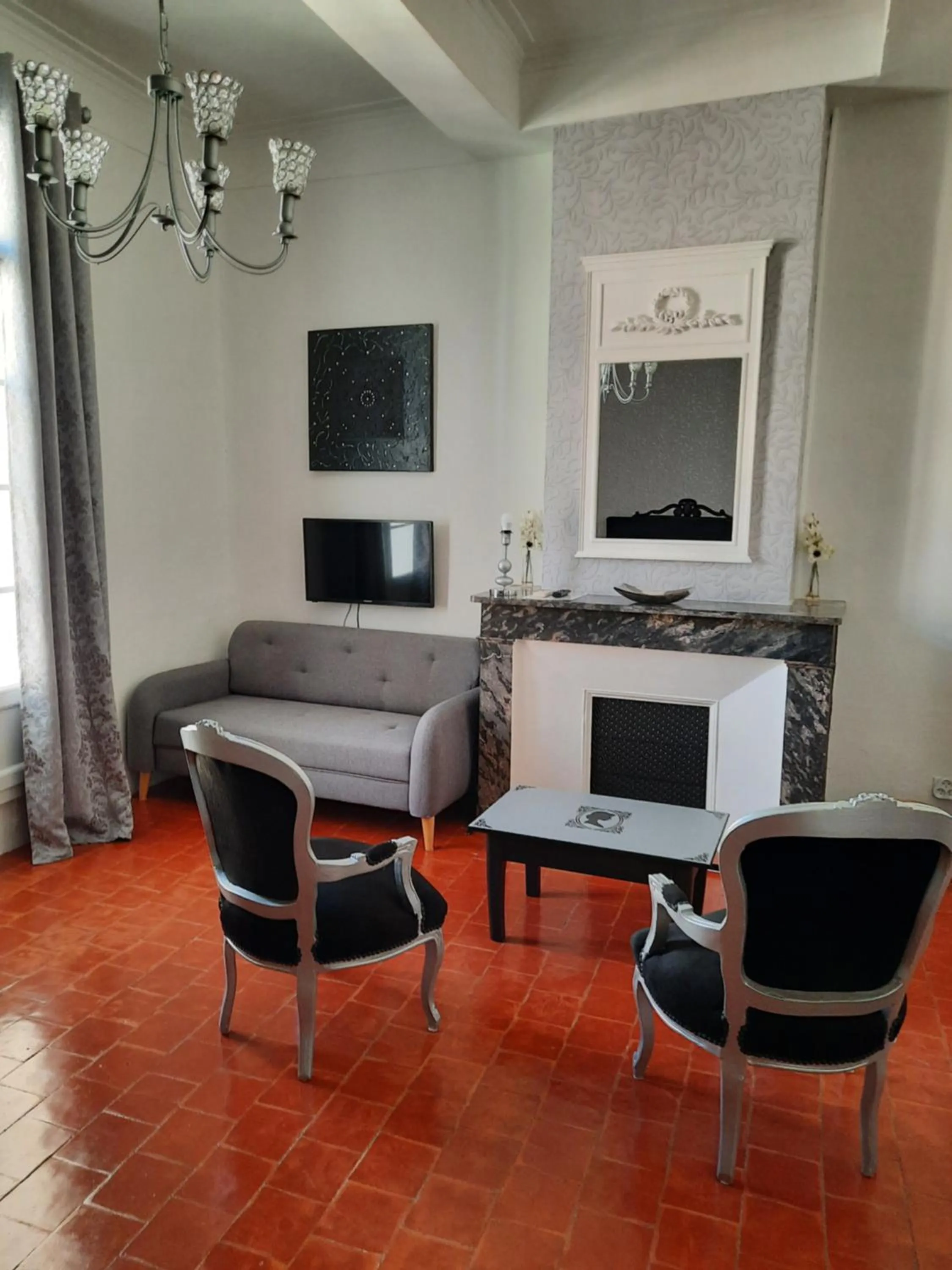 Living room in Chambres d'hôtes Belle Vigneronne