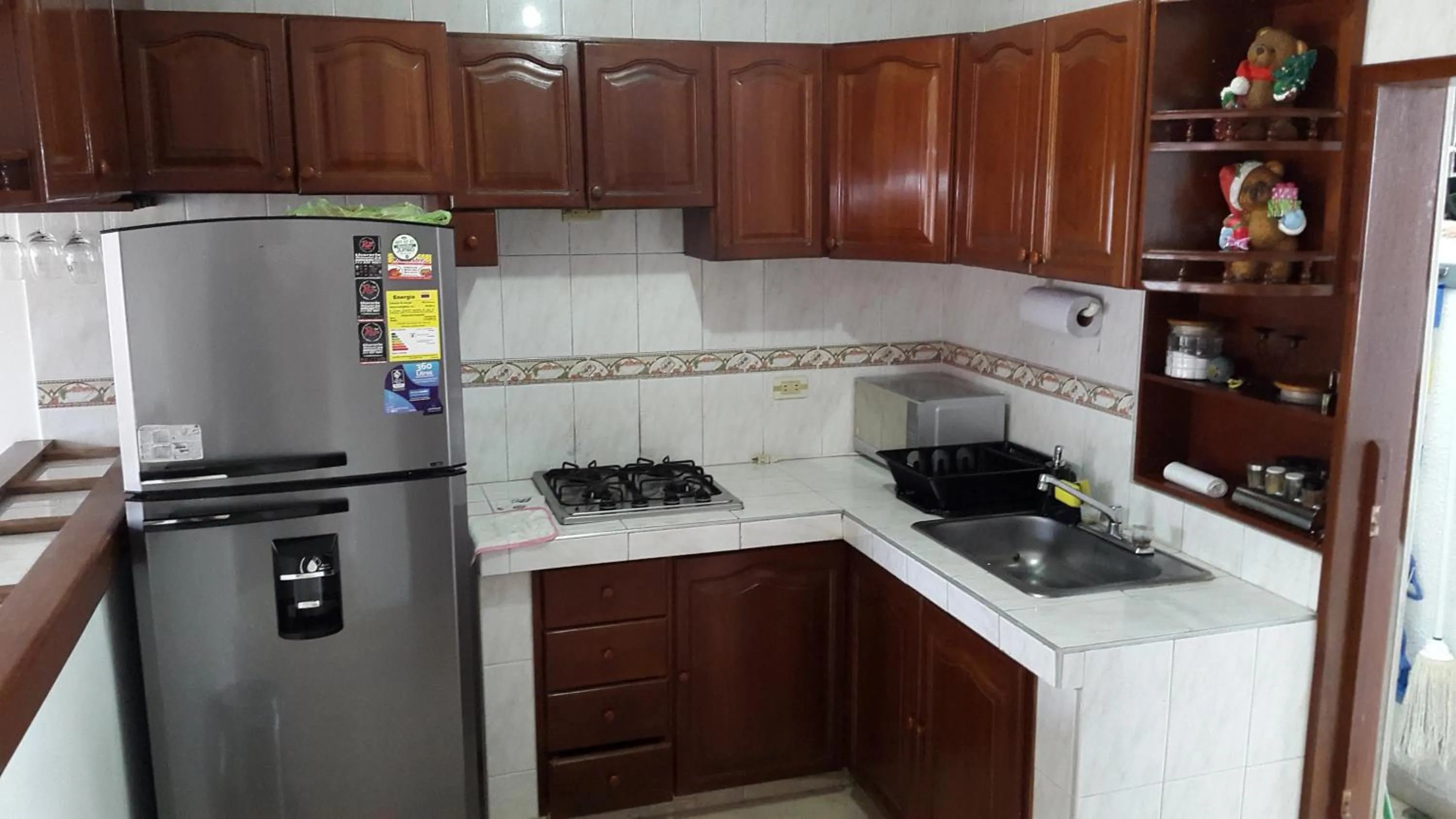 Kitchen or kitchenette in Casa con Piscina Privada y Jacuzzi