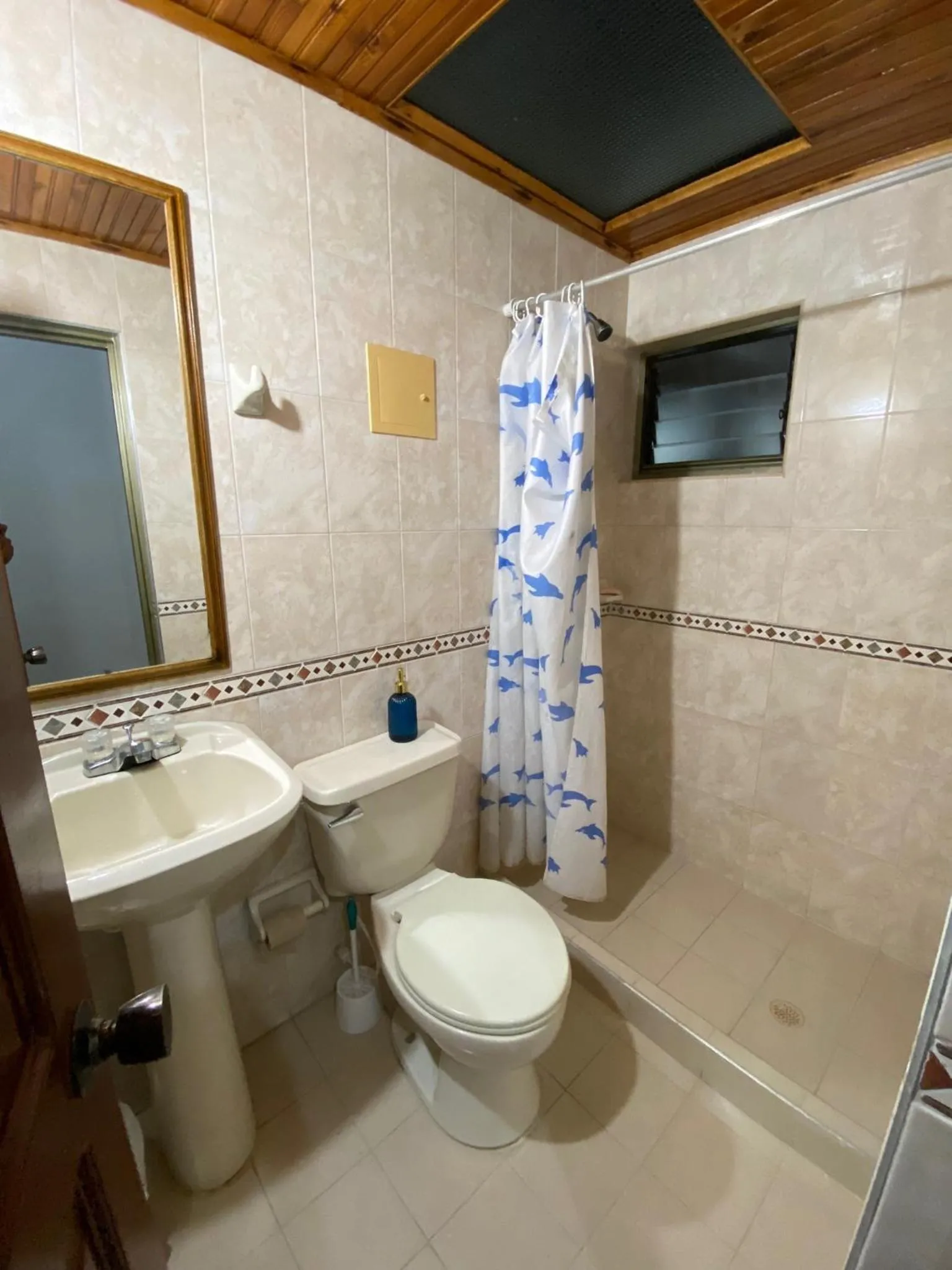 Shower in Casa con Piscina Privada y Jacuzzi