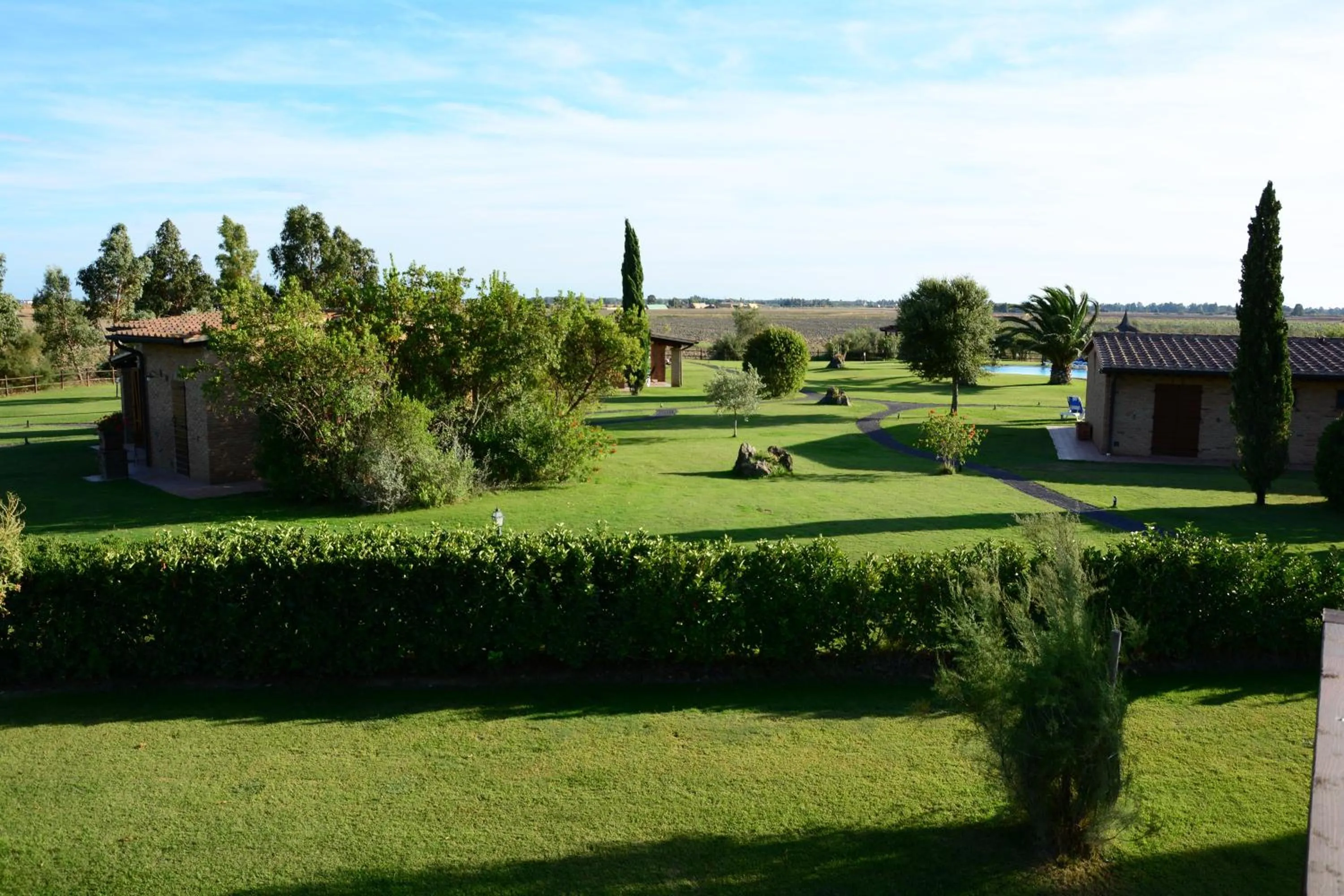 Garden view in Tenuta dei Principi