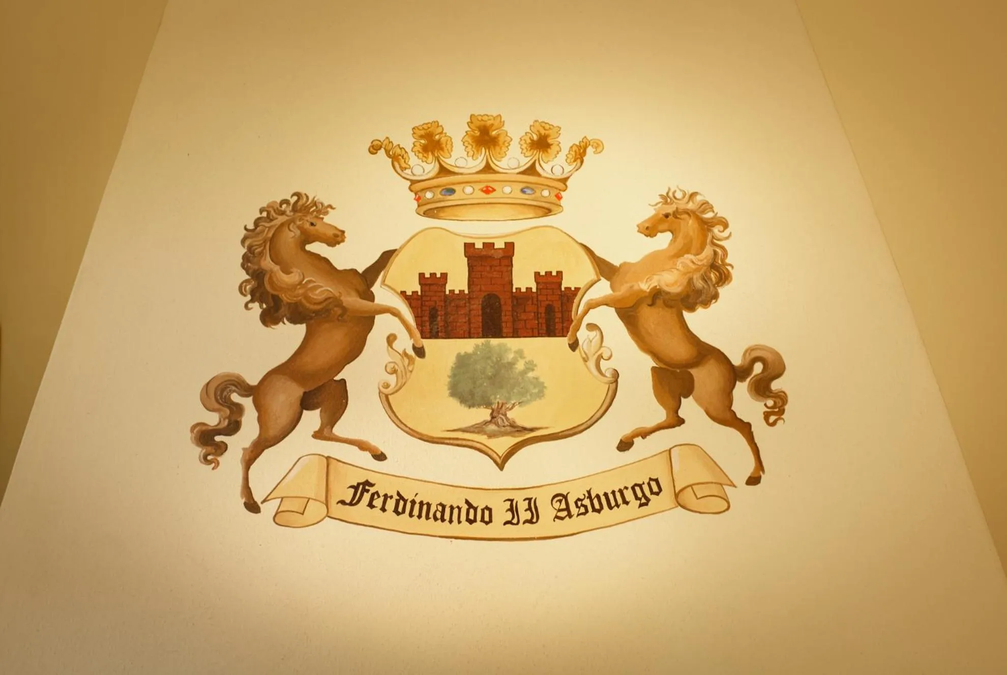 Decorative detail in Tenuta dei Principi