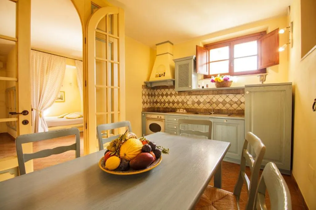 Kitchen or kitchenette in Tenuta dei Principi