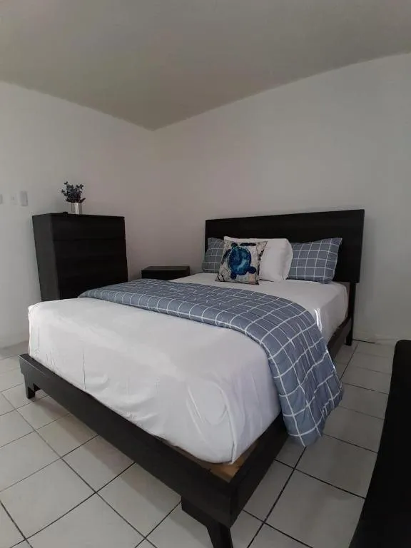 Bed in Deluxe SandCastles Condos