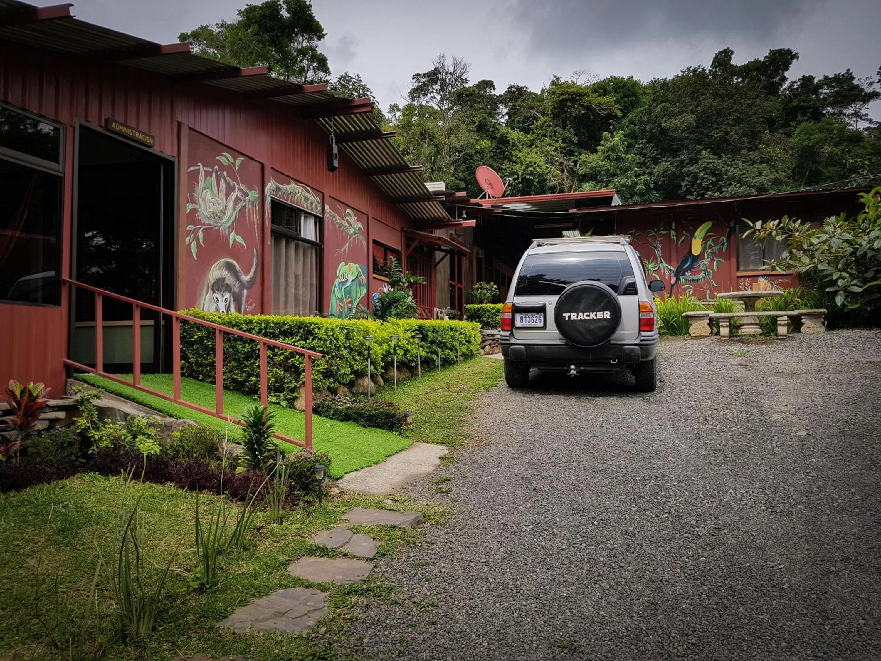 Decorative detail in Greemount Hotel