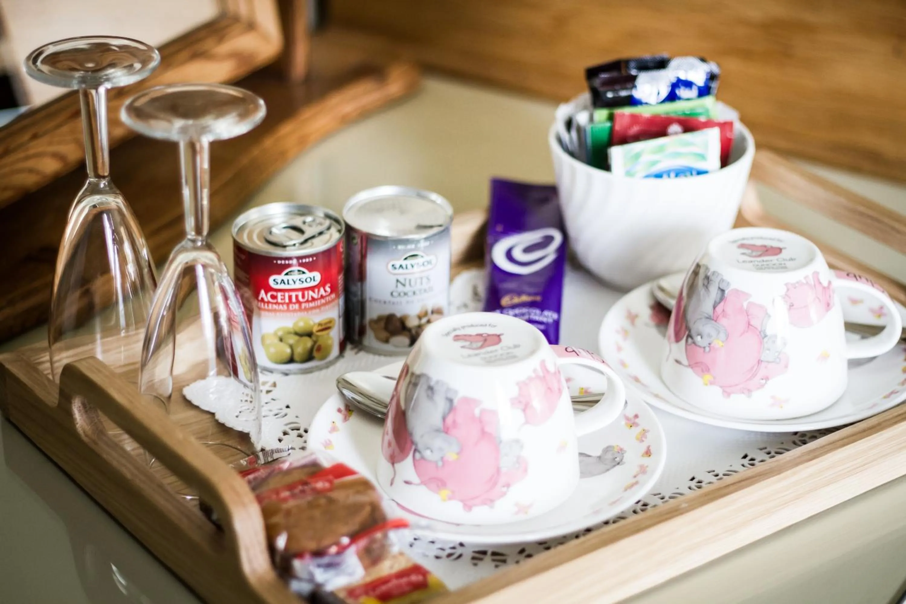 Food and drinks in Leander Club