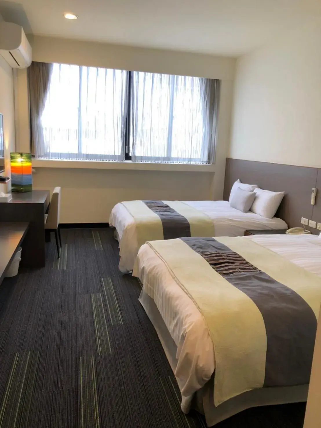 Decorative detail, Bed in Ita taiwan indigenous cultural resort Decorative detail, Bed in Ita taiwan indigenous cultural resort