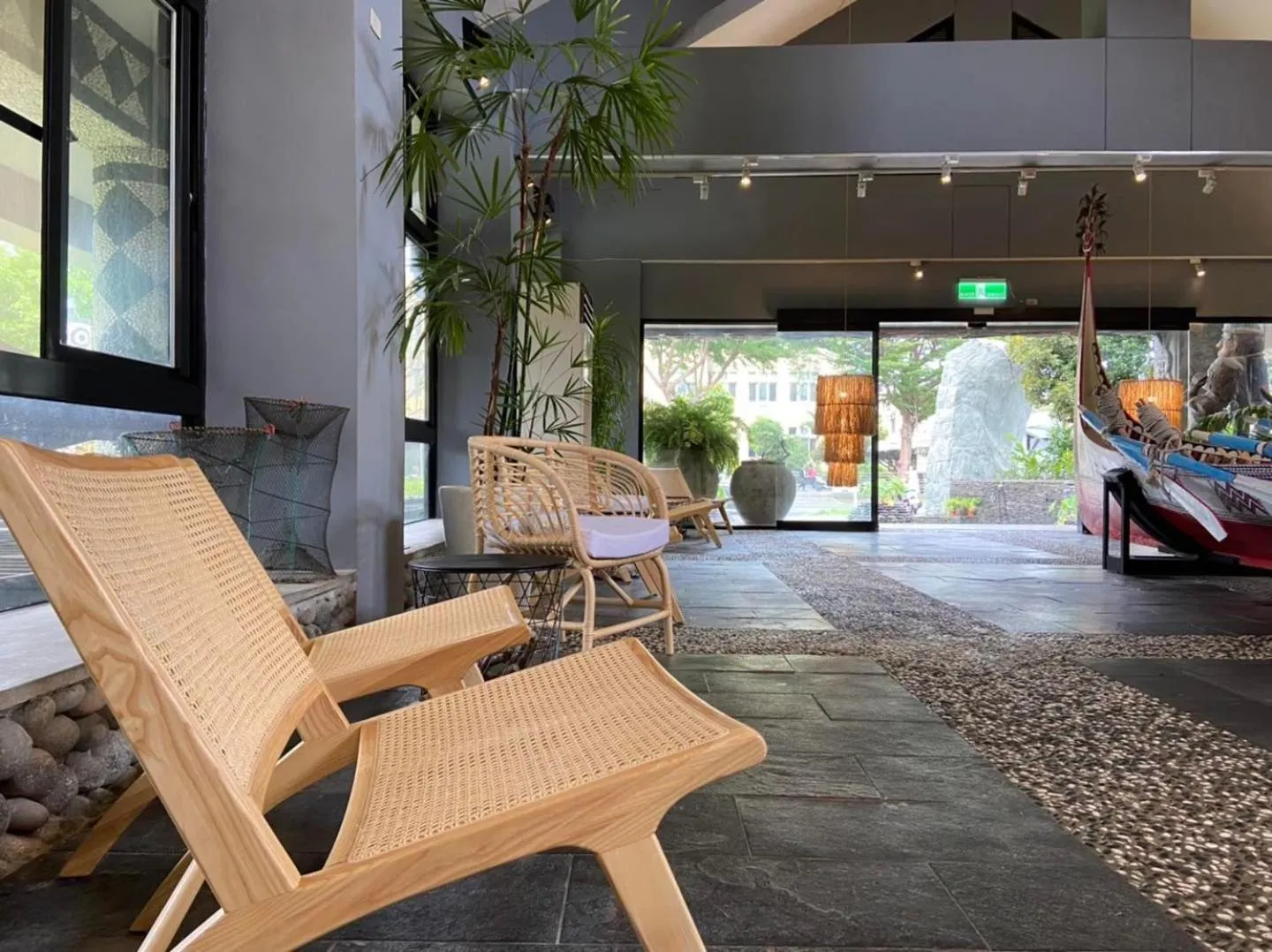 Decorative detail in Ita taiwan indigenous cultural resort