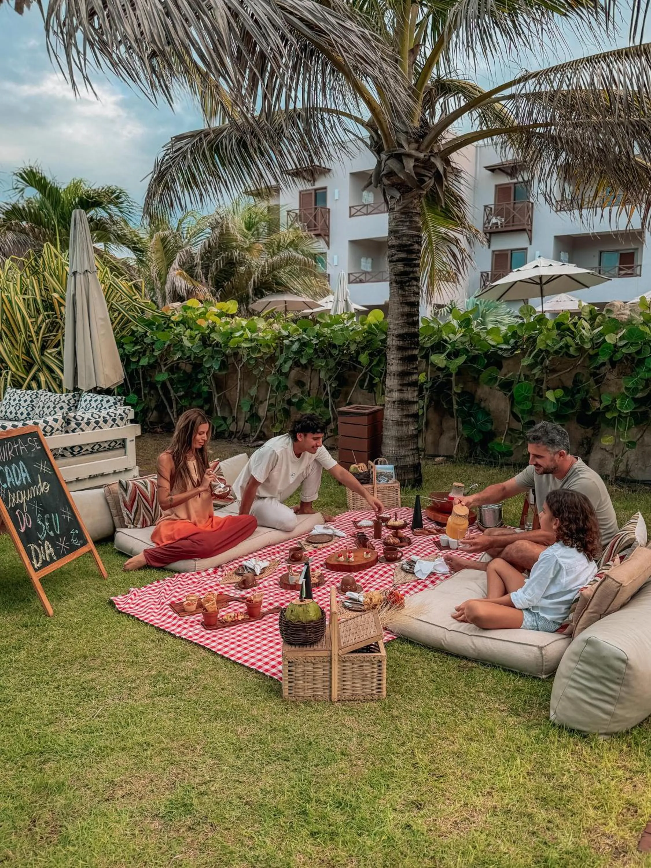 Garden in Hotel Varandas Beach
