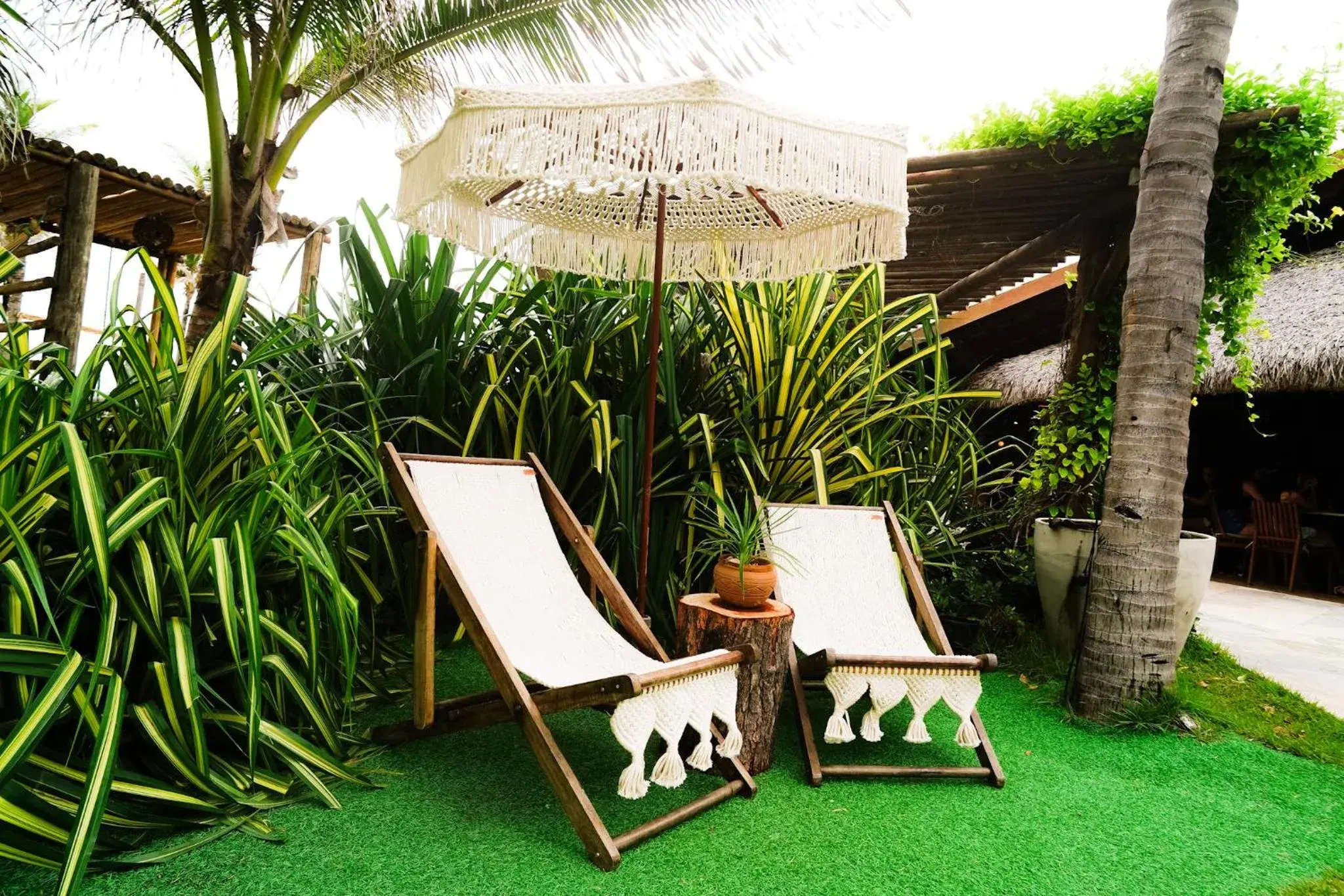 sunbed in Hotel Varandas Beach sunbed in Hotel Varandas Beach