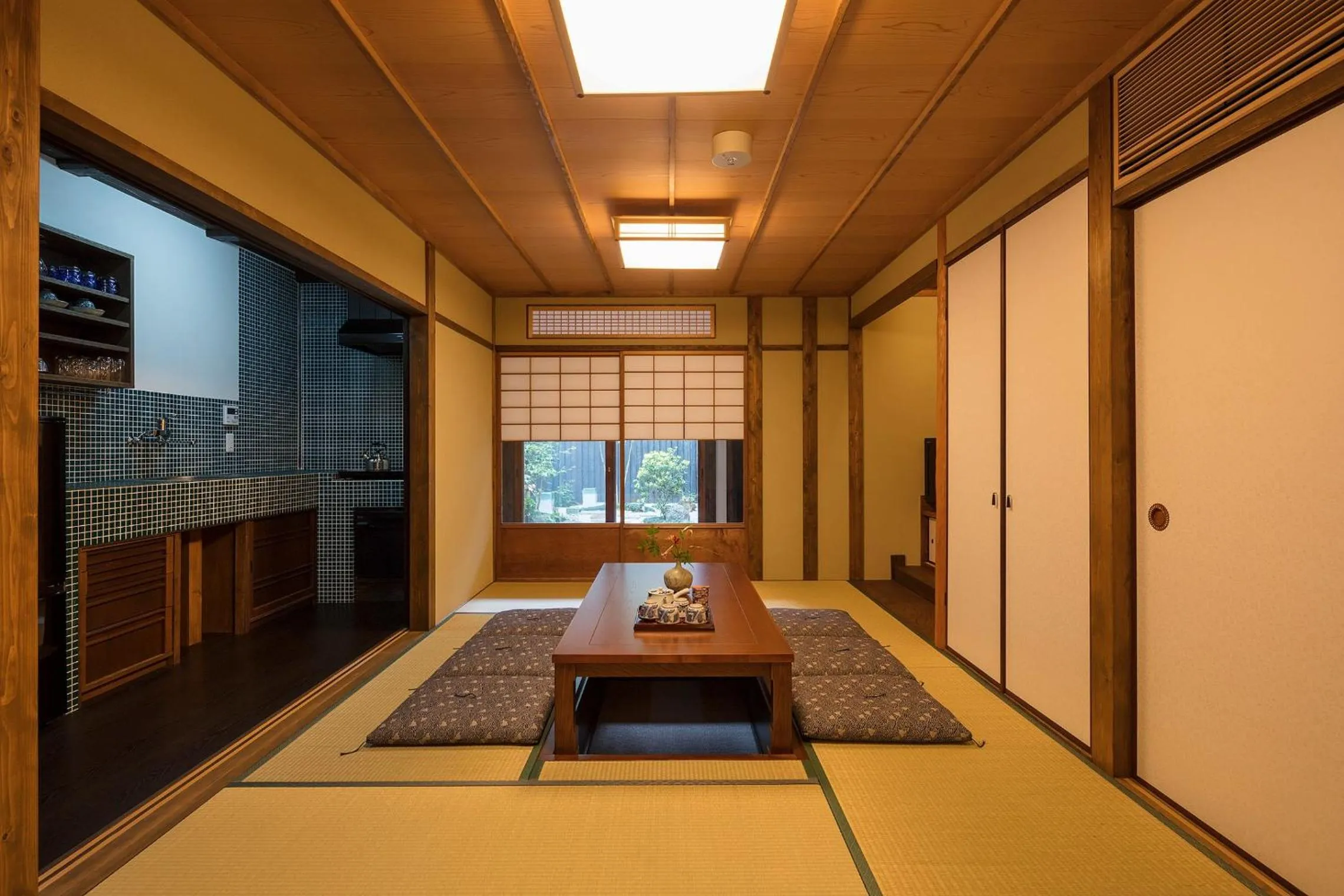 Living room in Garaku an Machiya House