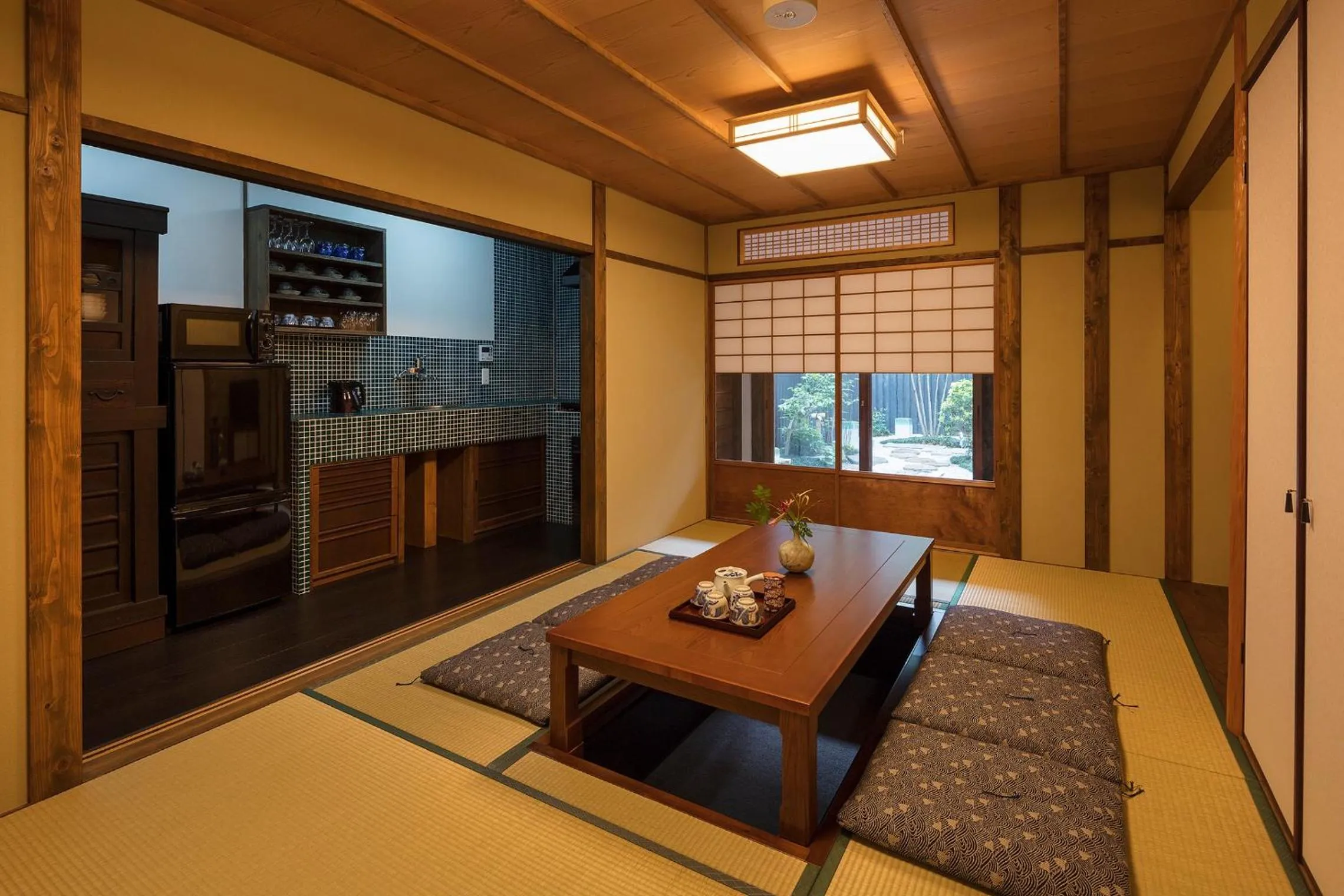 Living room in Garaku an Machiya House