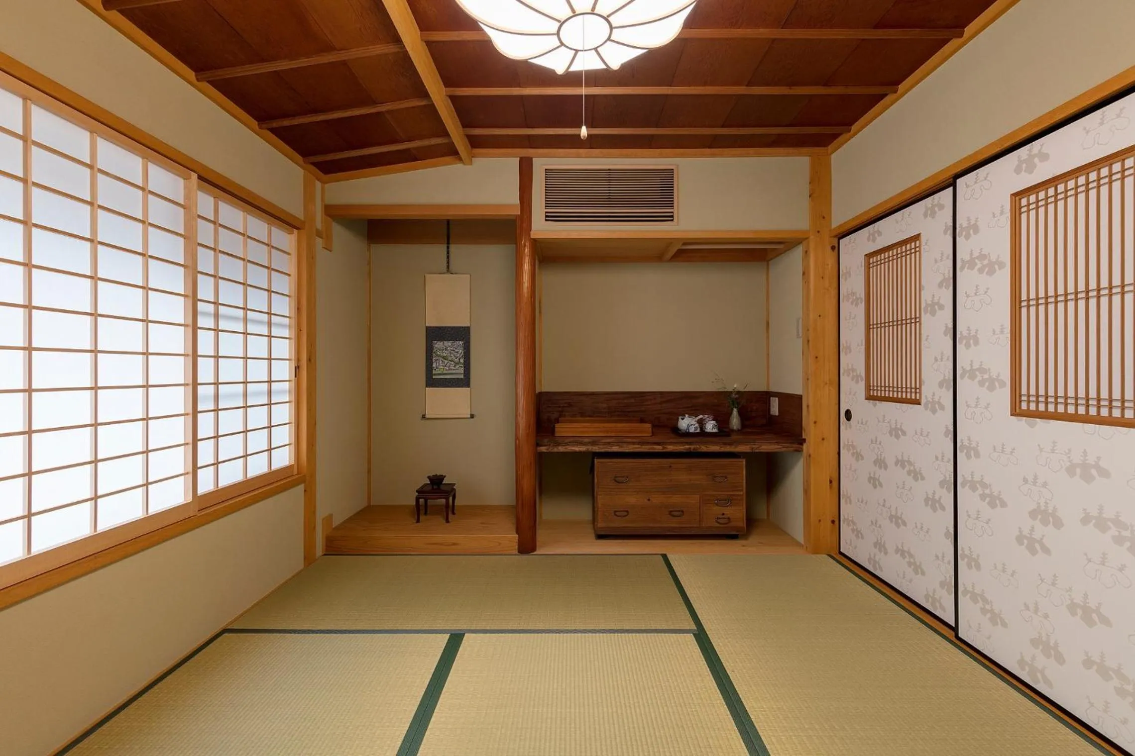 Bedroom in Garaku an Machiya House