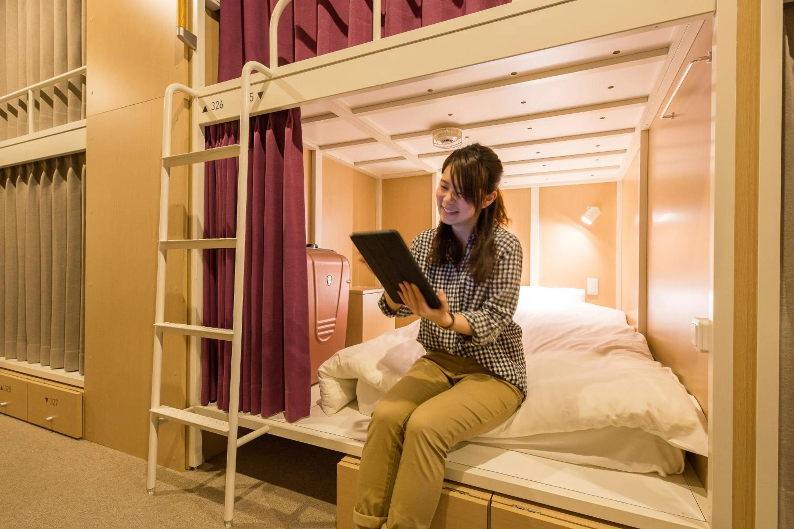 Photo of the whole room in Grids Sapporo Hotel&Hostel