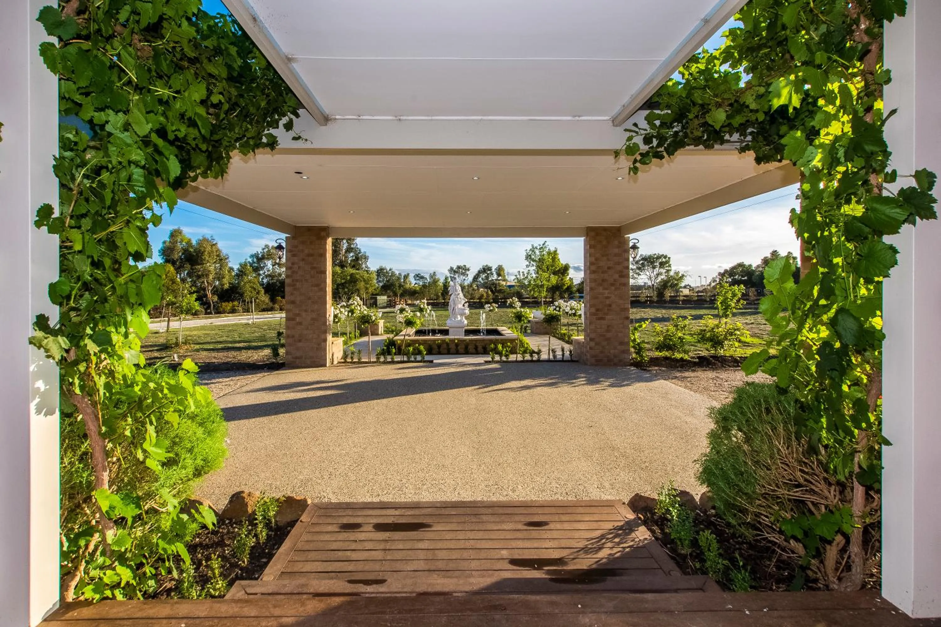 Garden in La Bella Vita