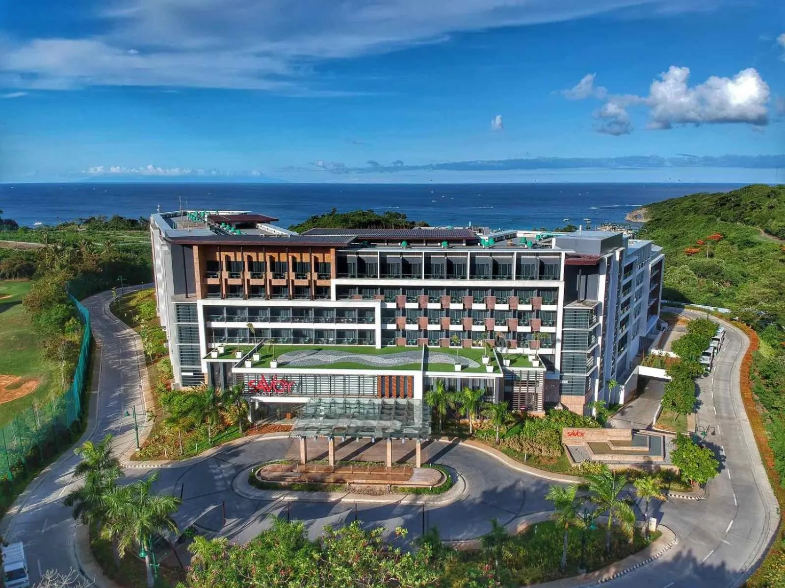 Bird's eye view in Savoy Hotel Boracay near Newcoast Beach