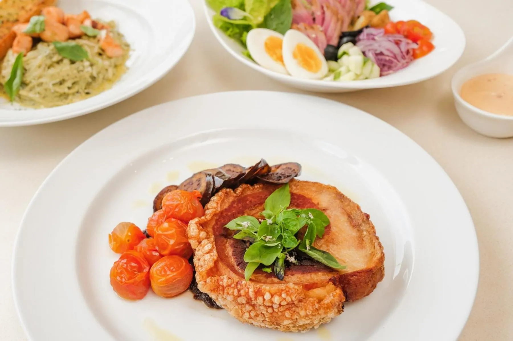 Food close-up in Savoy Hotel Boracay near Newcoast Beach