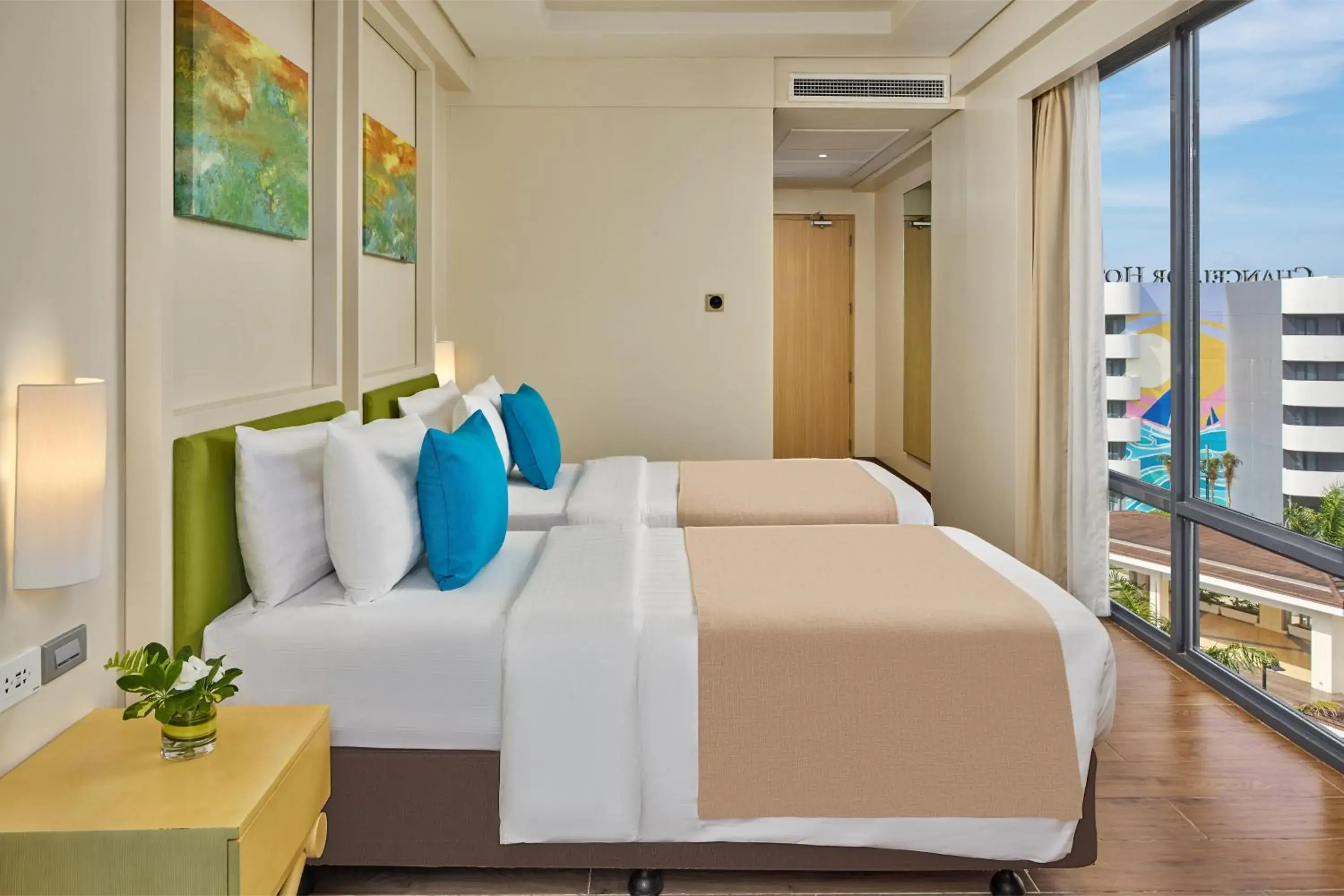 Corner Classic Twin with Free Shuttle to D'Mall in Savoy Hotel Boracay near Newcoast Beach Corner Classic Twin with Free Shuttle to D'Mall in Savoy Hotel Boracay near Newcoast Beach