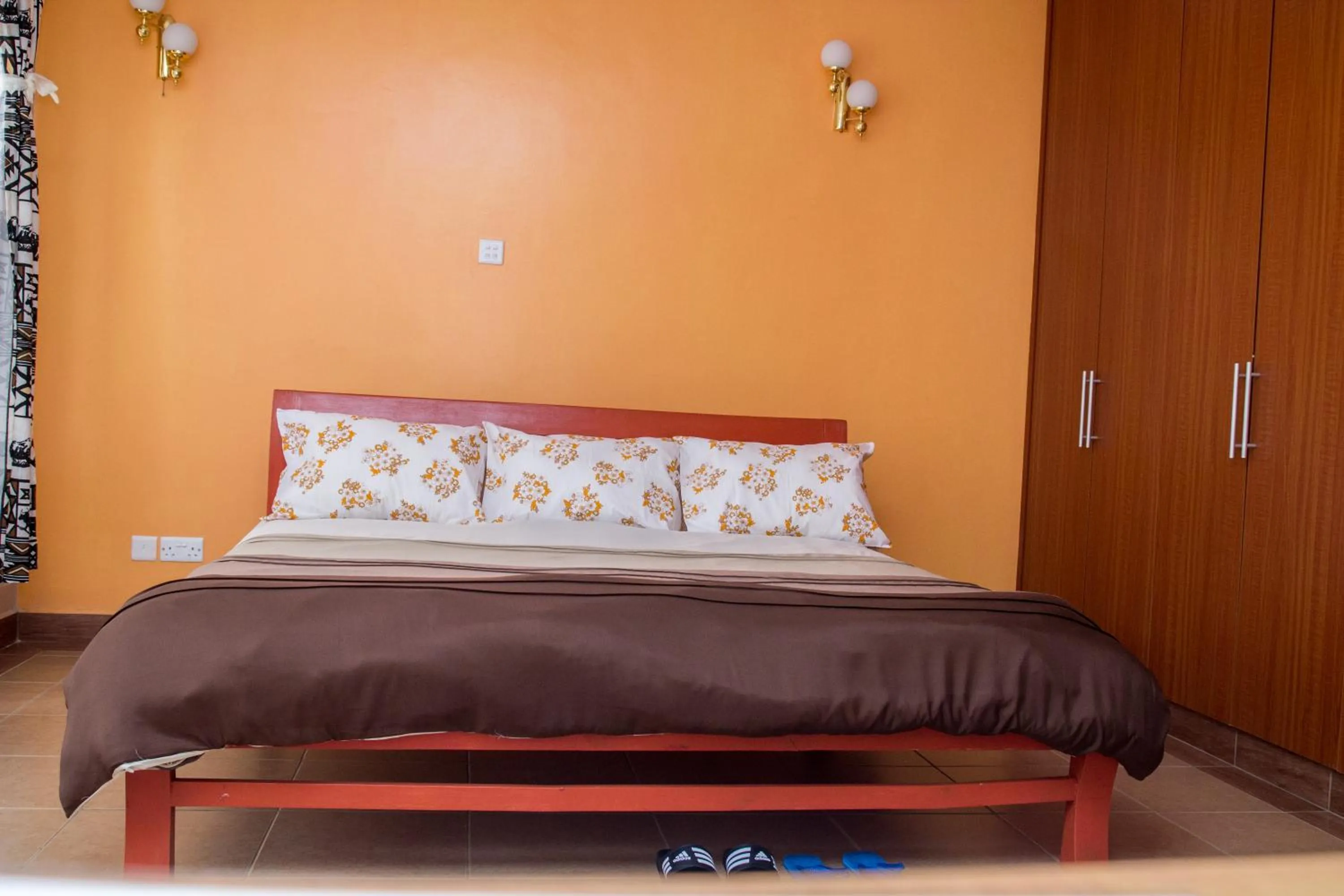 Bedroom in Nairobi Airport Apartments