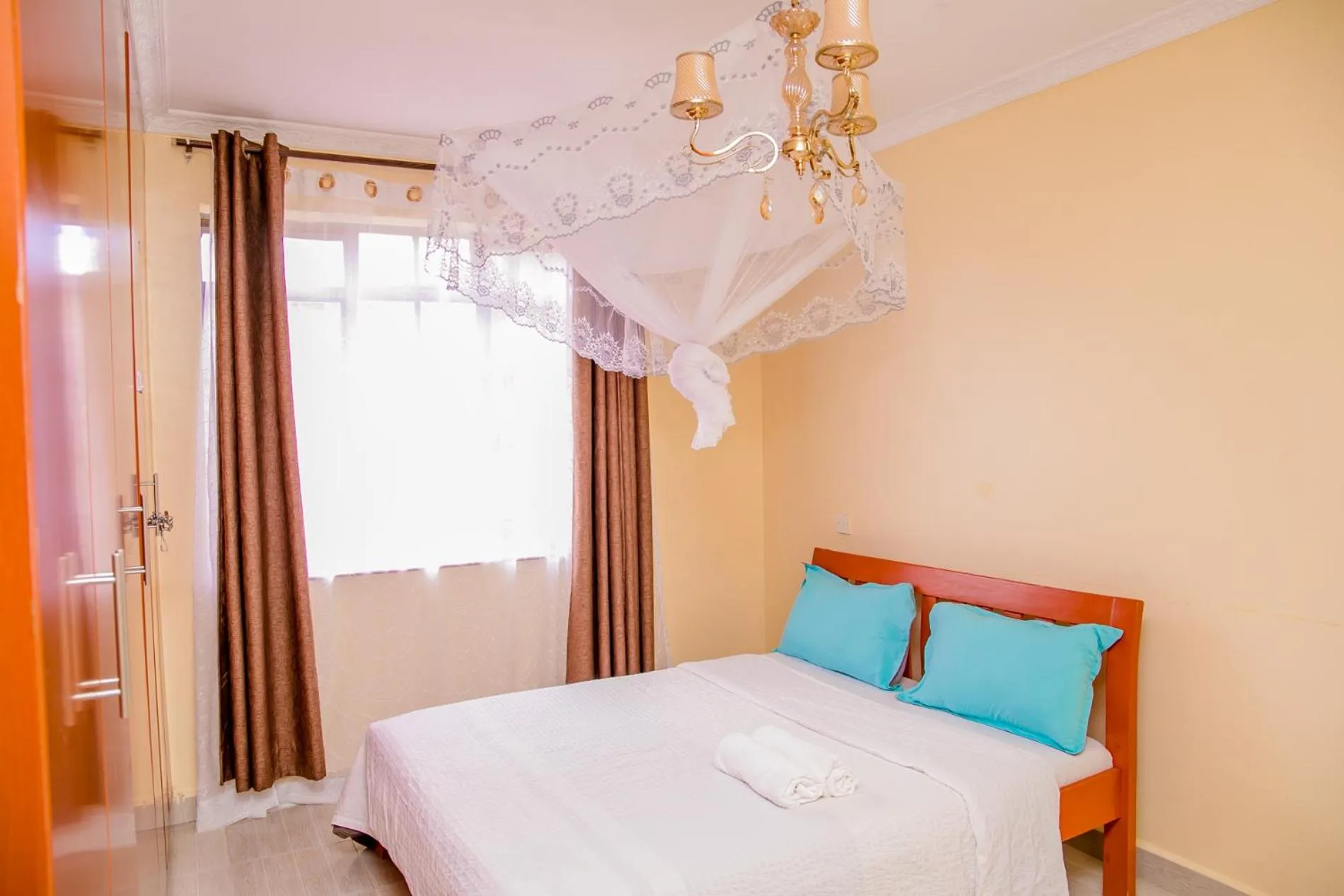 Bedroom in Nairobi Airport Apartments