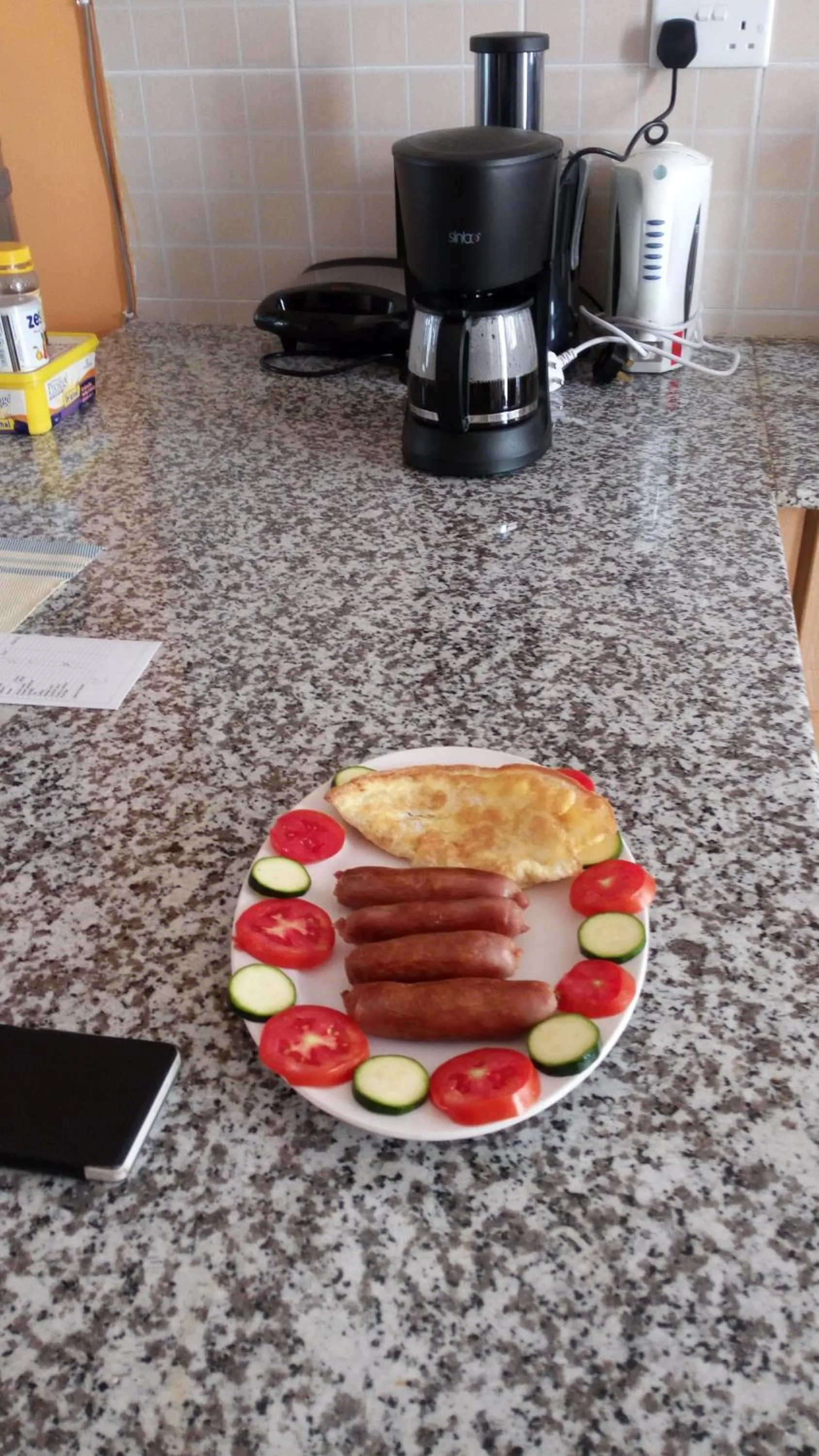 English/Irish breakfast in Nairobi Airport Apartments